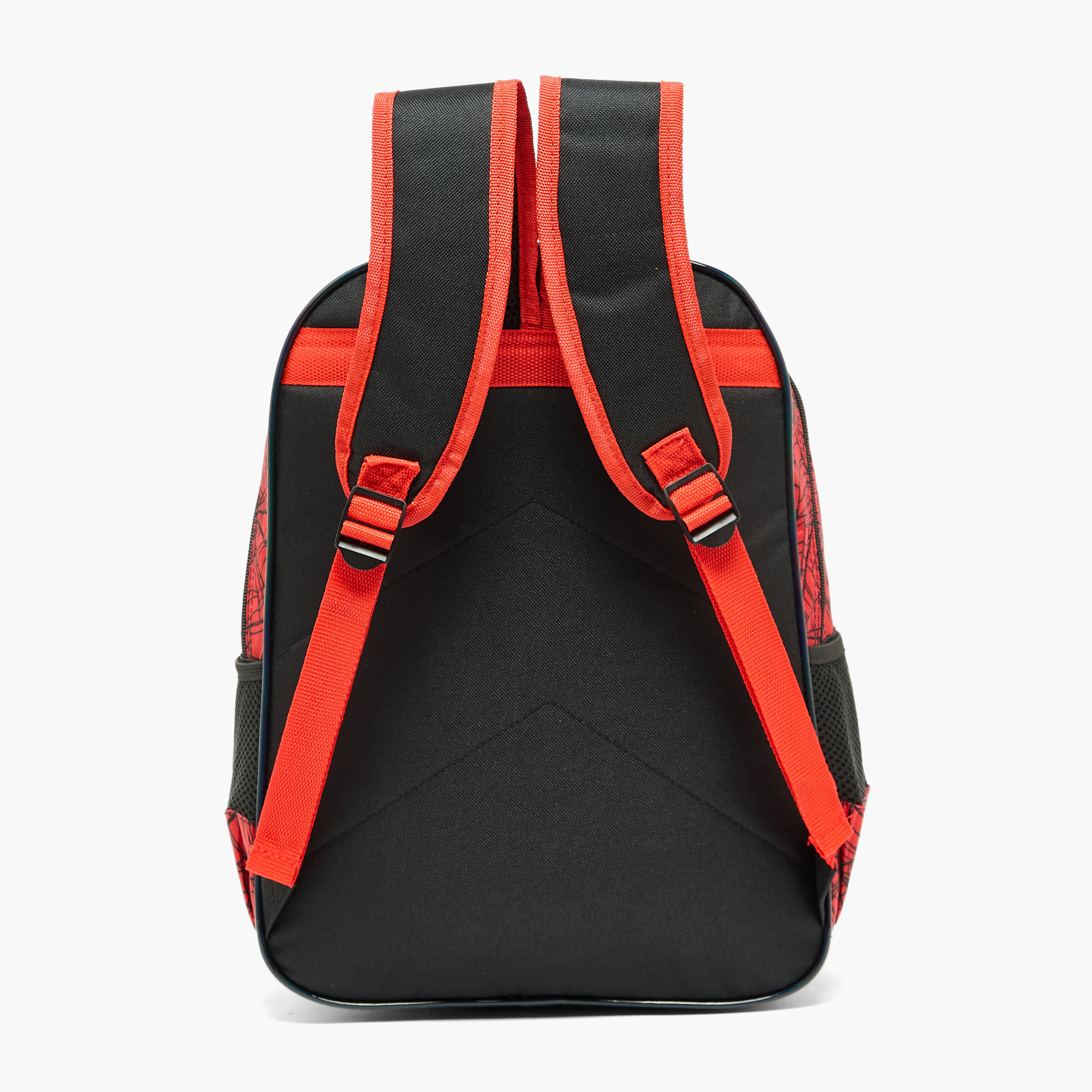 طقم شنطة ظهر مدرسية وقارورة ومقلمة 5 قطع بطبعات سبايدرمان للأولاد بعمر 5-8 سنوات-school-bagsandbackpacks-backpacks-image-10