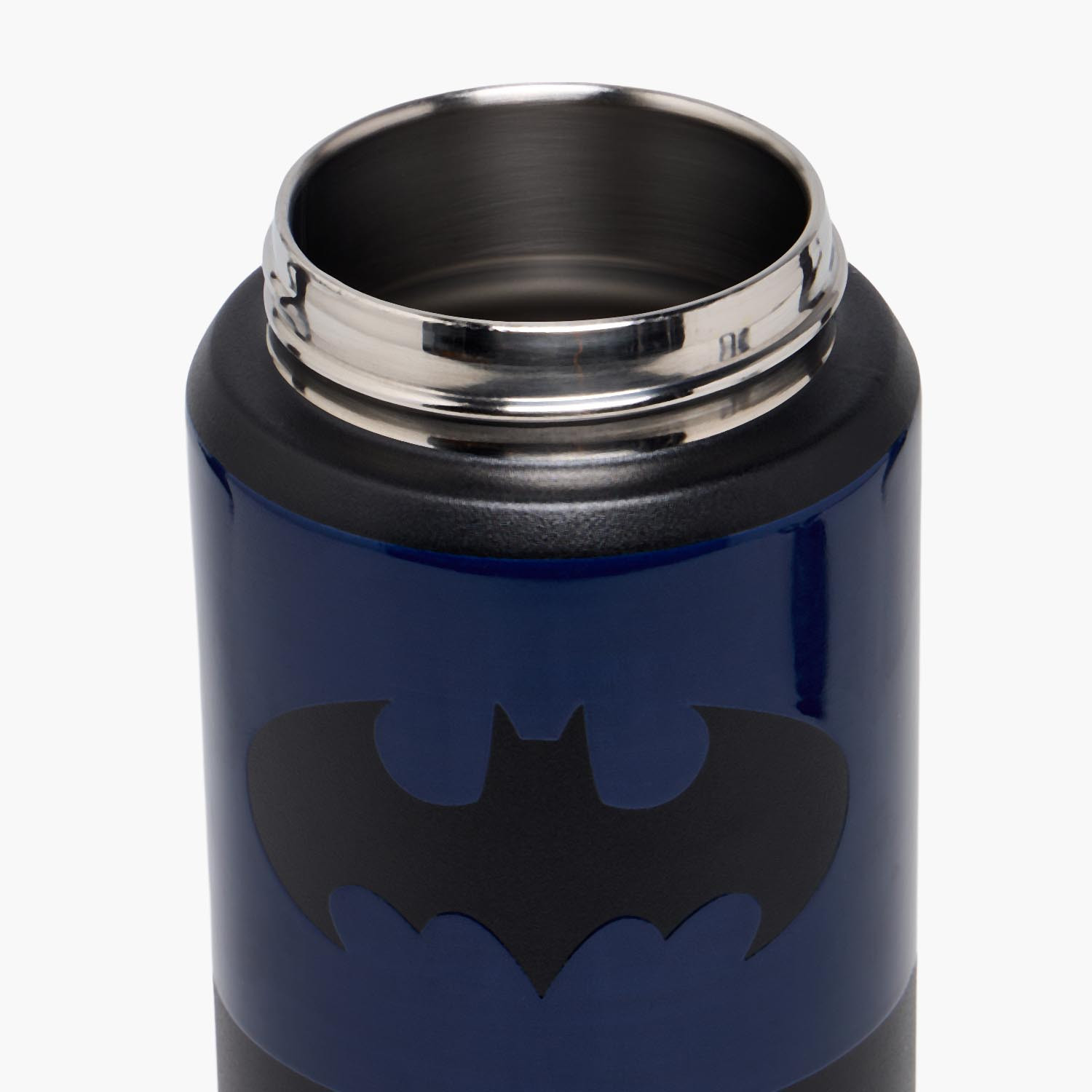 Batman Print Stainless Steel Water Bottle with Spout and Handle-school-waterbottles-image-5