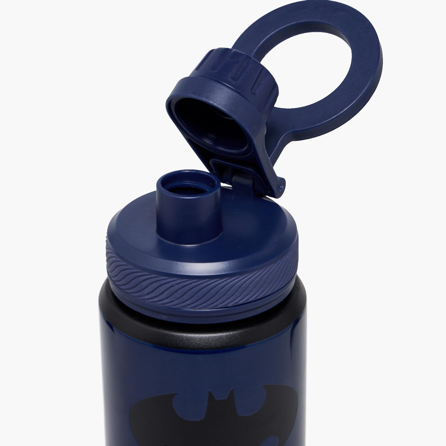 Batman Print Stainless Steel Water Bottle with Spout and Handle-school-waterbottles-image-6