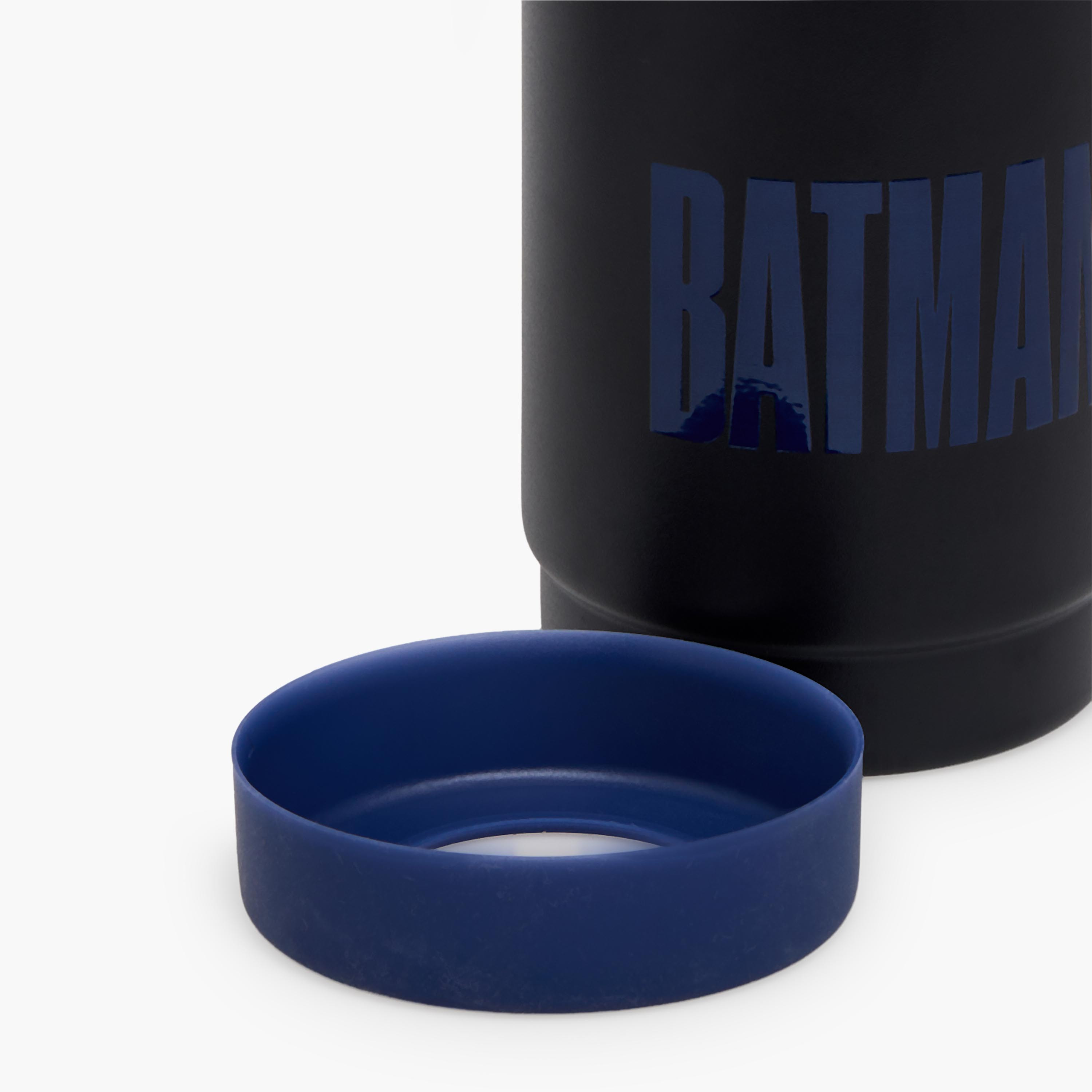 Batman Print Stainless Steel Water Bottle with Spout and Handle-school-waterbottles-image-8