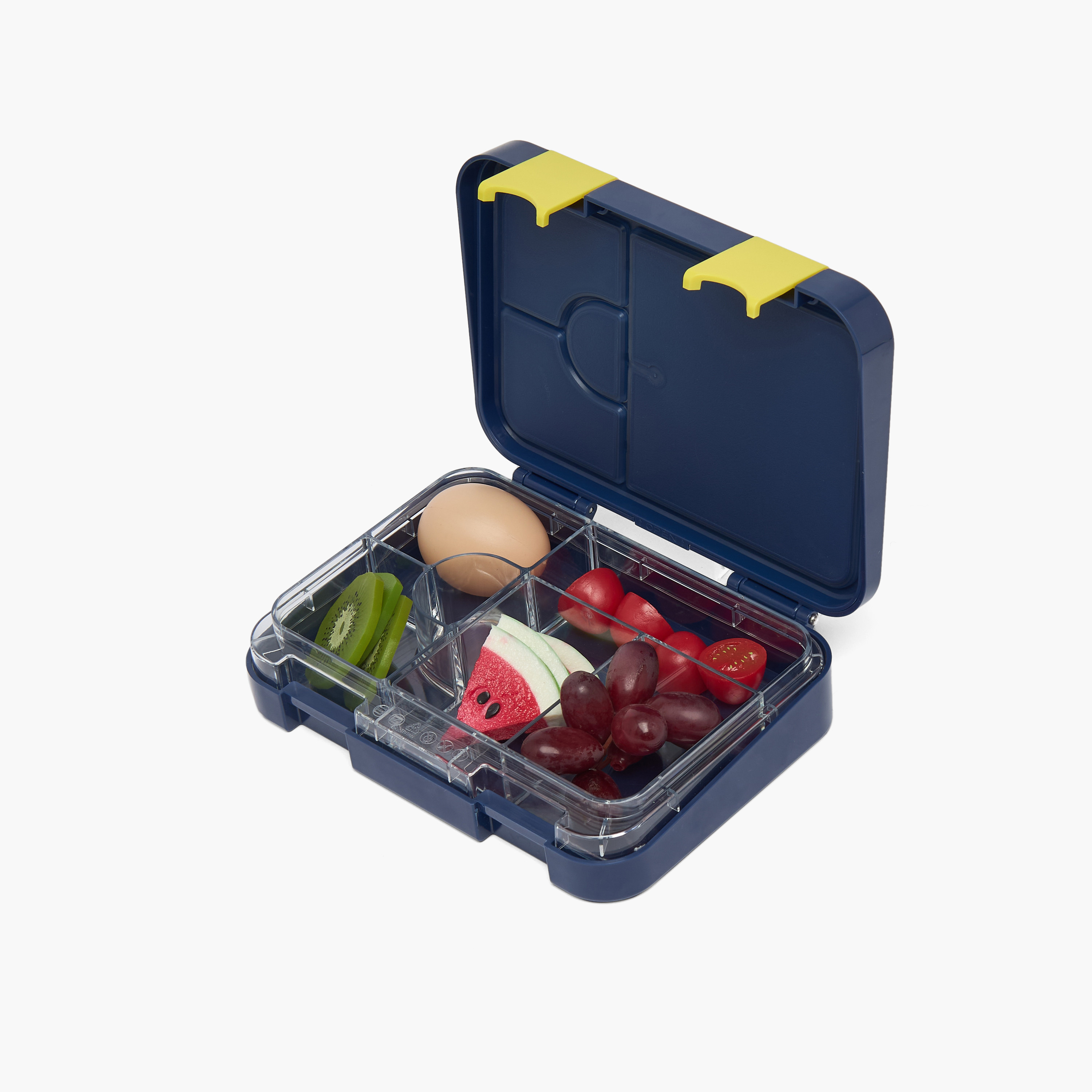 صندوق غداء بينتو بطبعات باتمان وبغطاء مزود بمشابك إغلاق للأولاد - 750 مل-school-lunchessentials-lunchboxes-image-10
