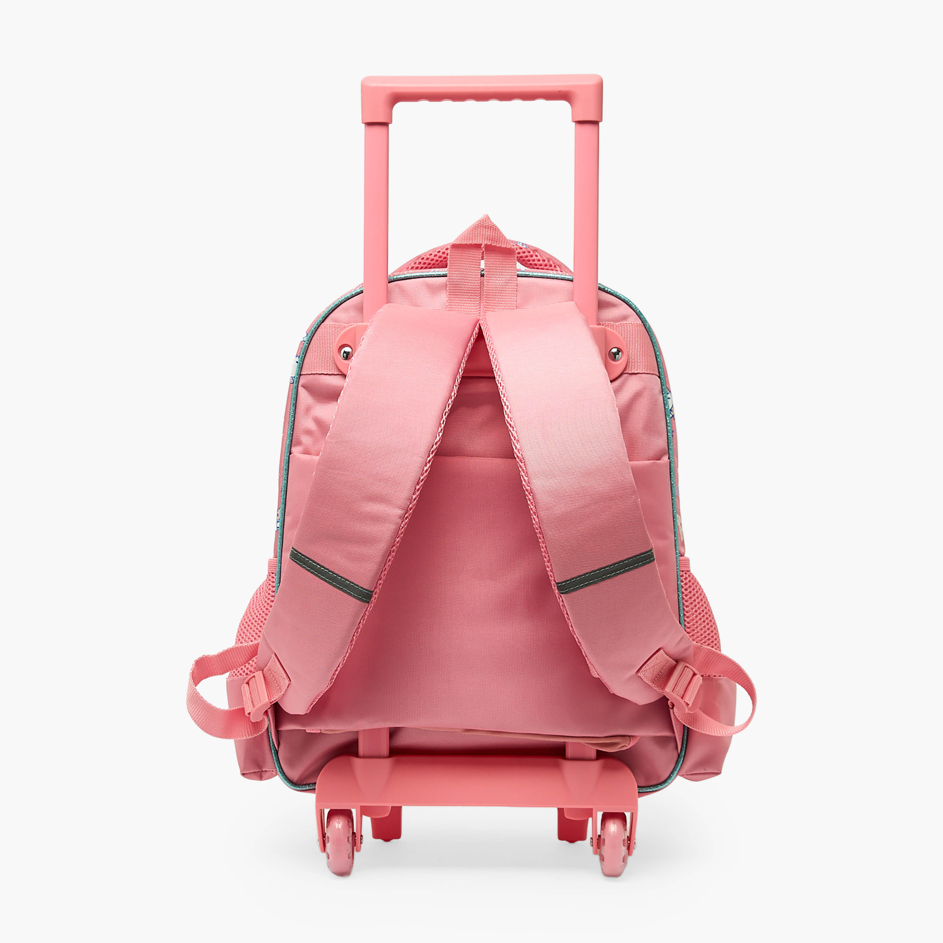 Sanrio Hello Kitty Print Trolley Bag for Girls 5-8 Years with Durable Wheels - 16 inches-school-bagsandbackpacks-trolleybags-image-10