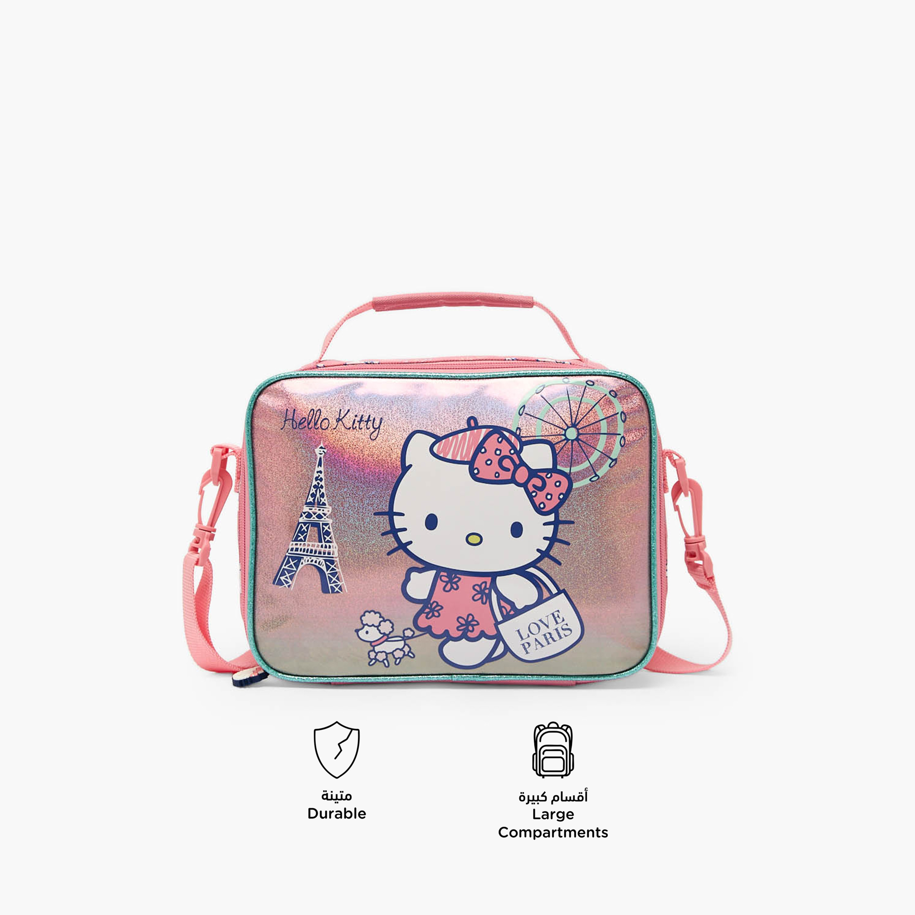 Sanrio Hello Kitty Lunch Bag for Girls 5-8 Years with Insulation-school-lunchessentials-lunchbags-image-2