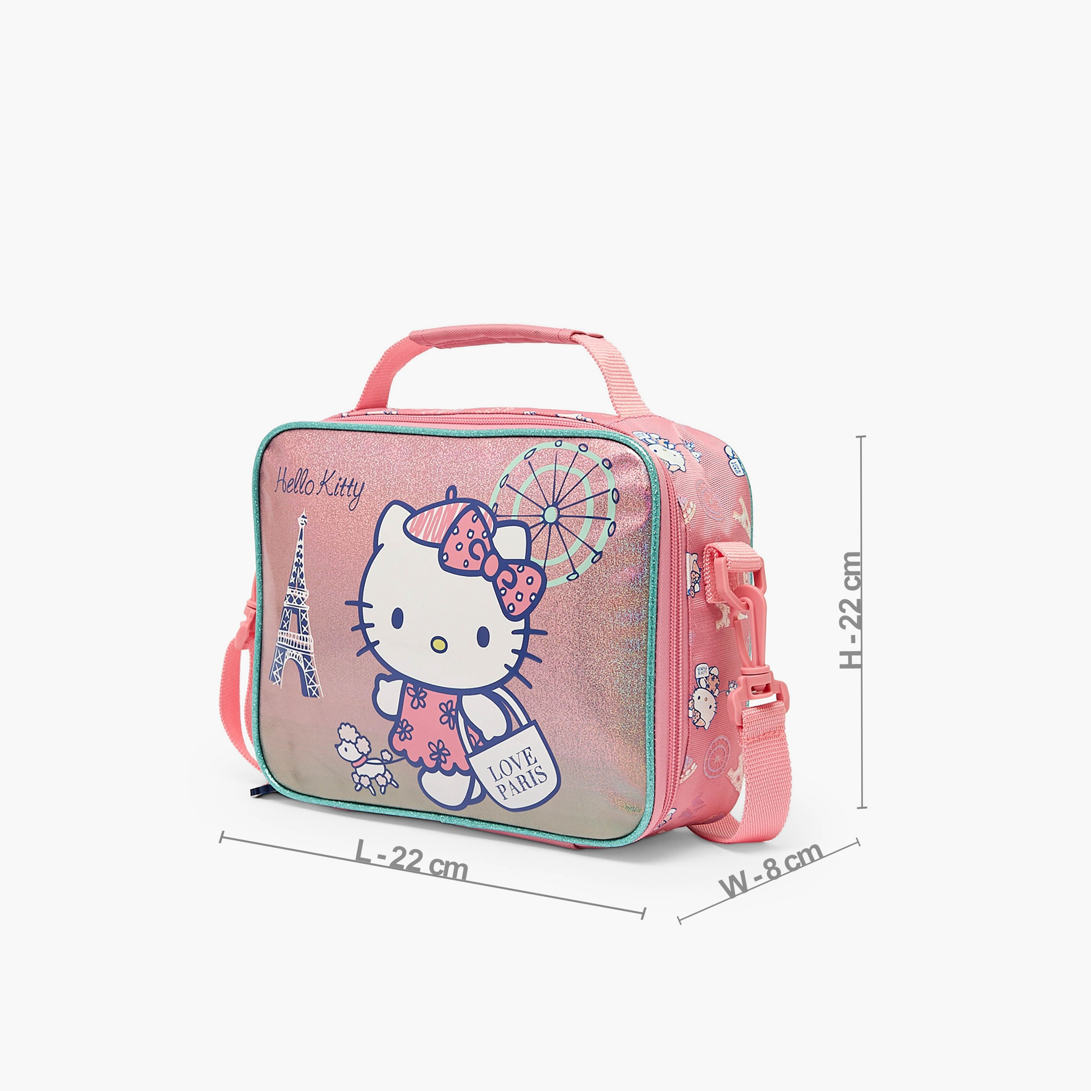 Sanrio Hello Kitty Lunch Bag for Girls 5-8 Years with Insulation-school-lunchessentials-lunchbags-image-7