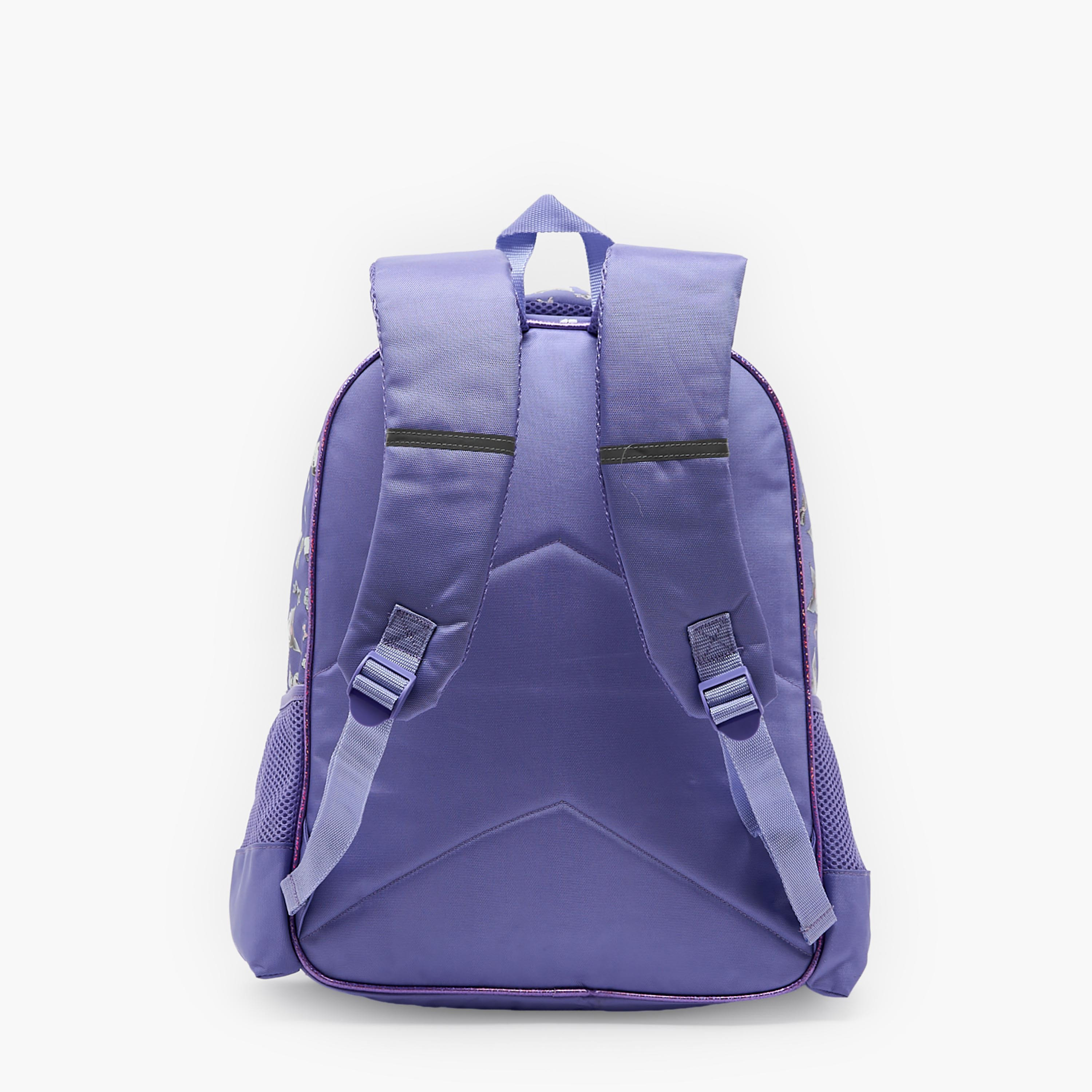 شنطة ظهر بطبعات كورومي للبنات 5-8 سنوات وقسم لابتوب من سانريو - 16 بوصة-school-bagsandbackpacks-backpacks-image-9