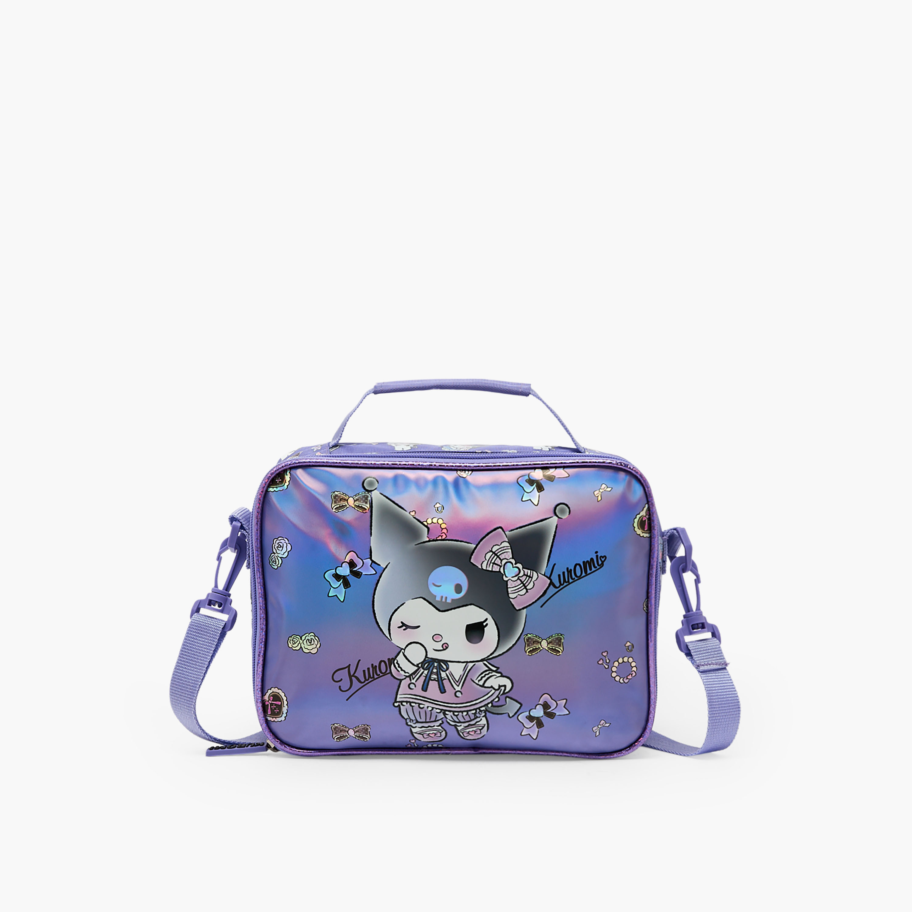 شنطة غداء عازلة بطبعات كورومي للبنات بعمر 5 إلى 8 سنوات من سانريو-school-lunchessentials-lunchbags-image-1