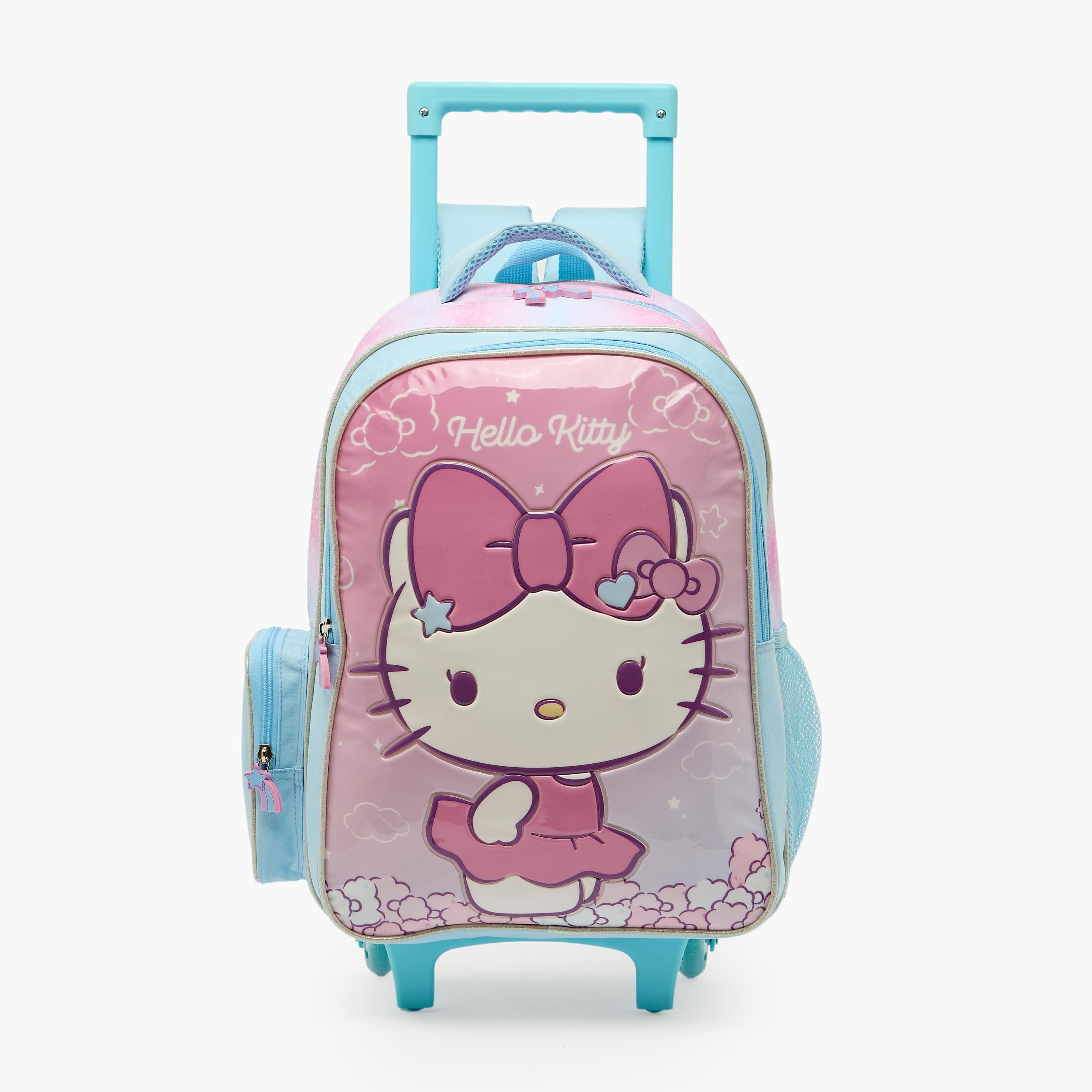 Sanrio Hello Kitty 3-Piece School Trolley Bag Set for Girls 5-8 Years with Lunch Bag - 16 inches-school-bagsandbackpacks-trolleybags-image-3