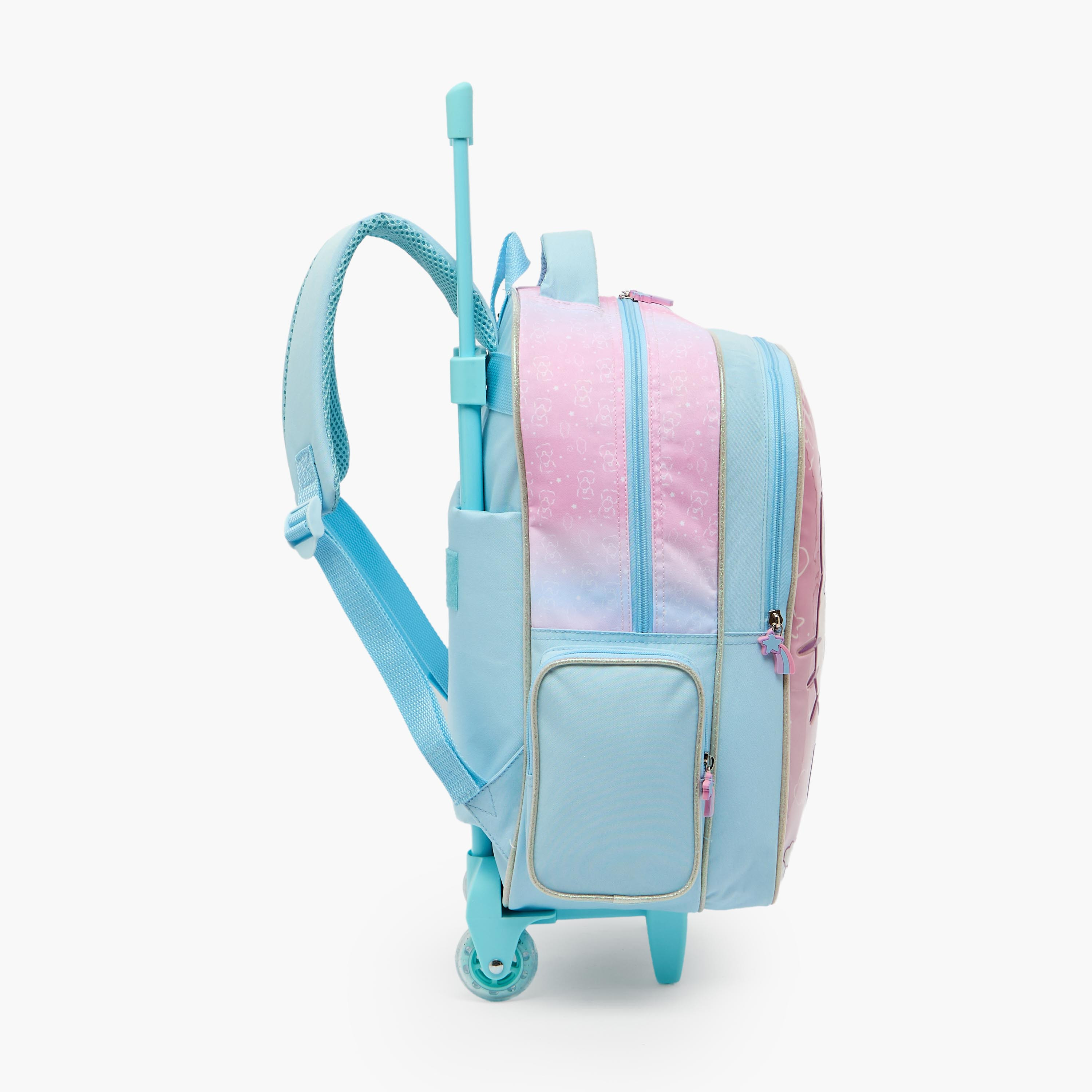 Sanrio Hello Kitty 3-Piece School Trolley Bag Set for Girls 5-8 Years with Lunch Bag - 16 inches-school-bagsandbackpacks-trolleybags-image-9