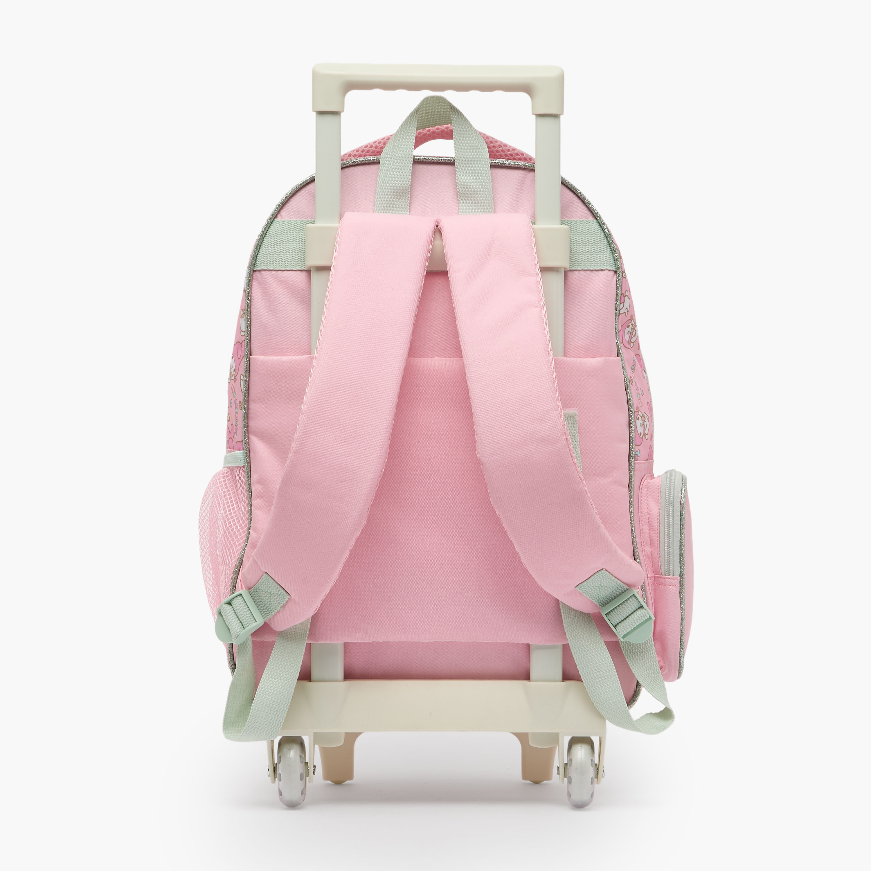 طقم شنطة ترولي بطبعة ماي ميلودي من 5-8 سنة مع شنطة غذاء للبنات - 3 قطع - 16 بوصة-school-bagsandbackpacks-trolleybags-image-11