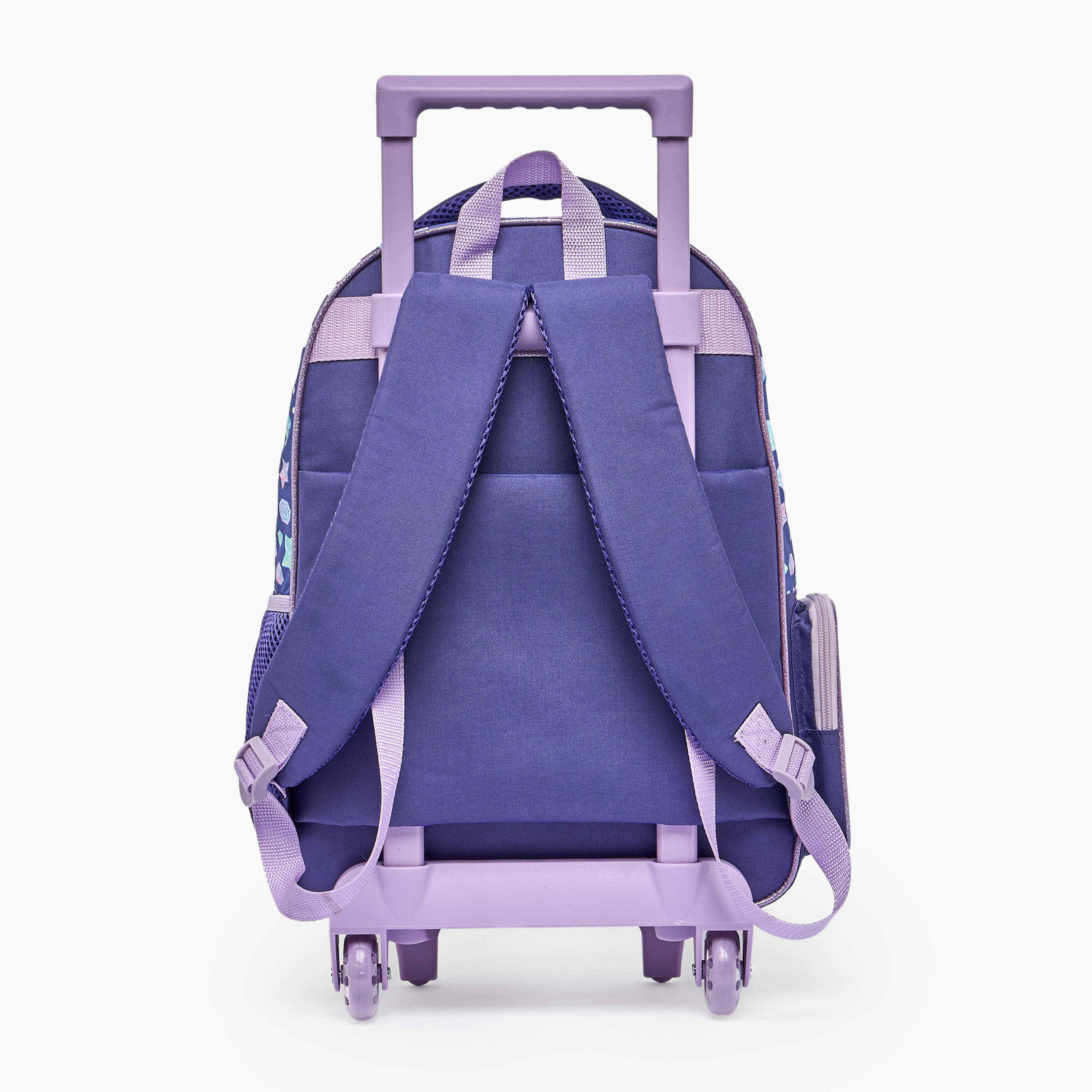 طقم شنطة ترولي مدرسية 3 قطع للبنات 5-8 سنوات مع شنطة غداء من كورومي - 16 بوصة-school-bagsandbackpacks-trolleybags-image-10