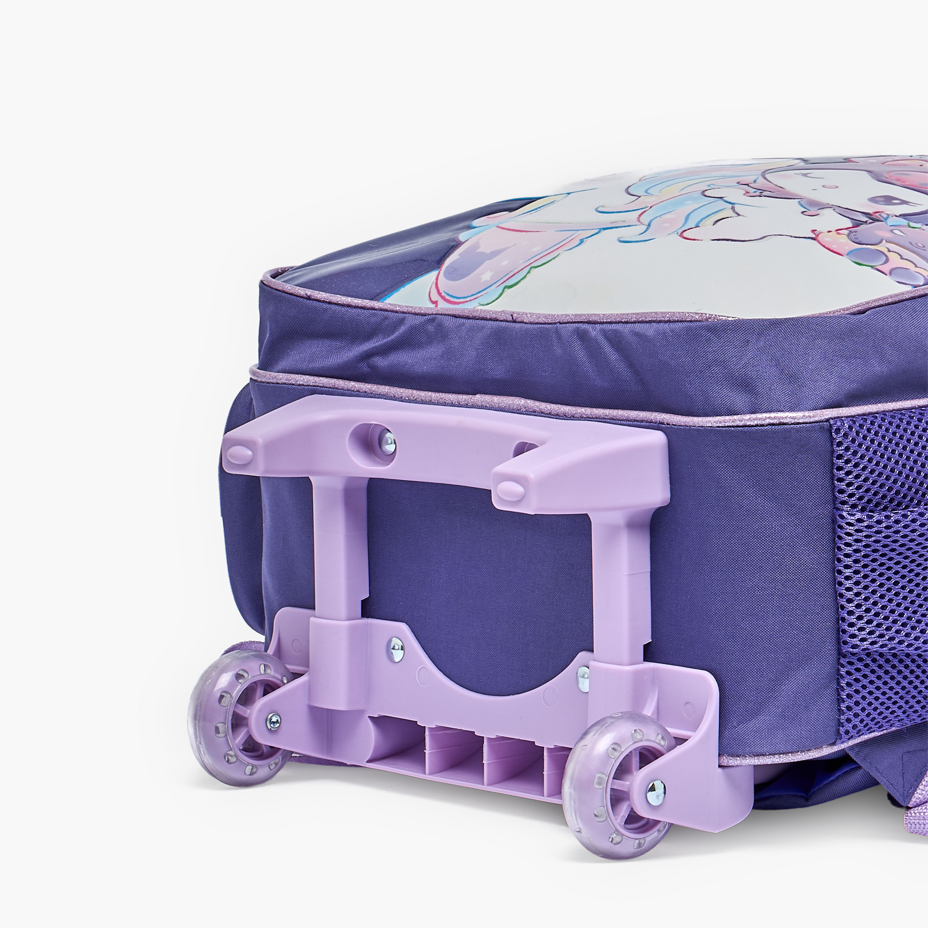 طقم شنطة ترولي مدرسية 3 قطع للبنات 5-8 سنوات مع شنطة غداء من كورومي - 16 بوصة-school-bagsandbackpacks-trolleybags-image-12