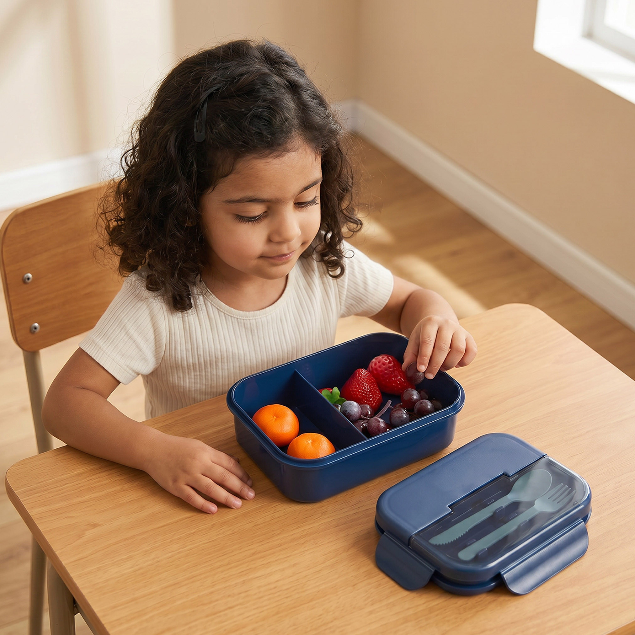 Juniors Solid Lunch Box for Girls with Cutlery-school-lunchessentials-lunchboxes-image-3