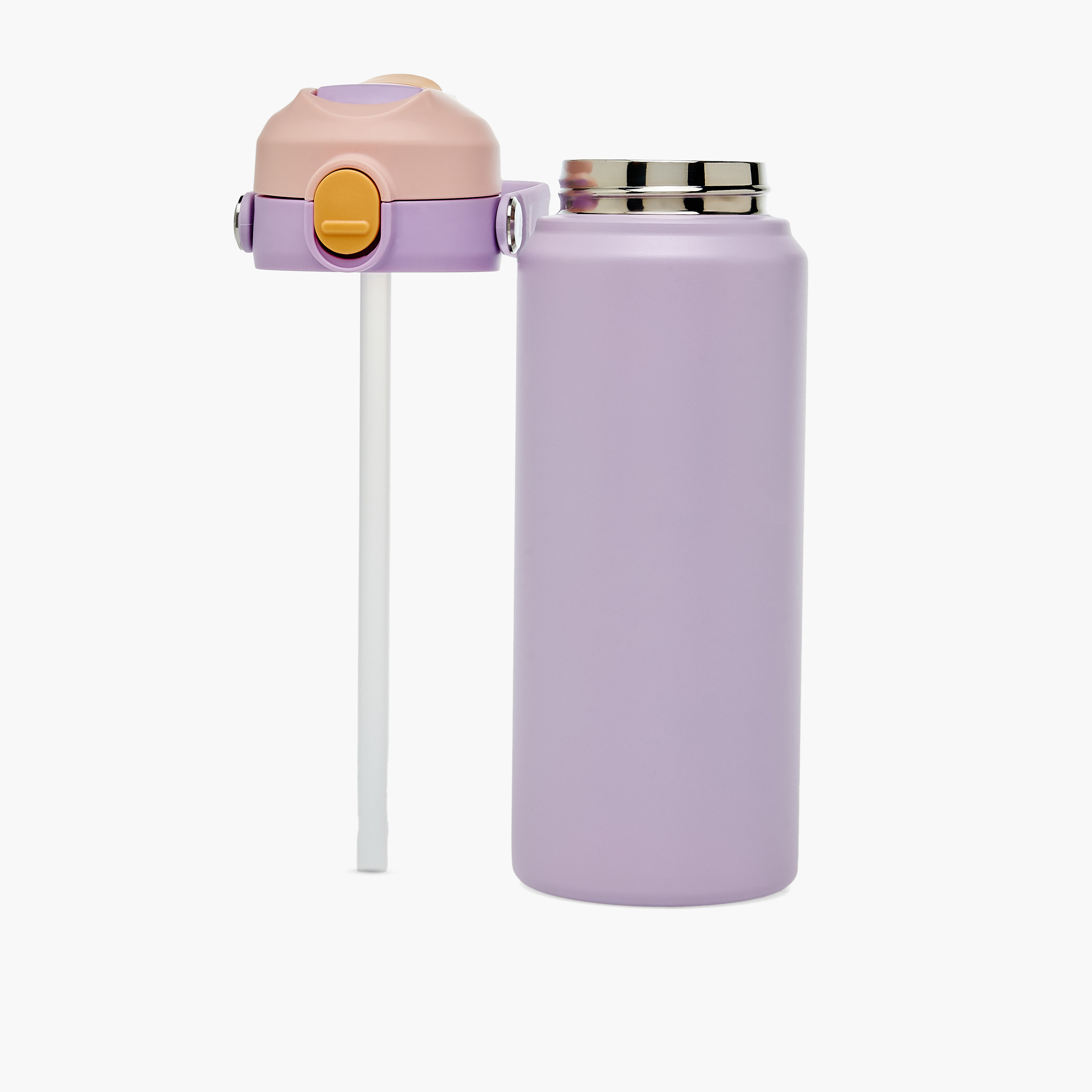 قارورة مياه ستانلس ستيل عازلة للحرارة بقشّة من جونيورز-school-waterbottles-image-2