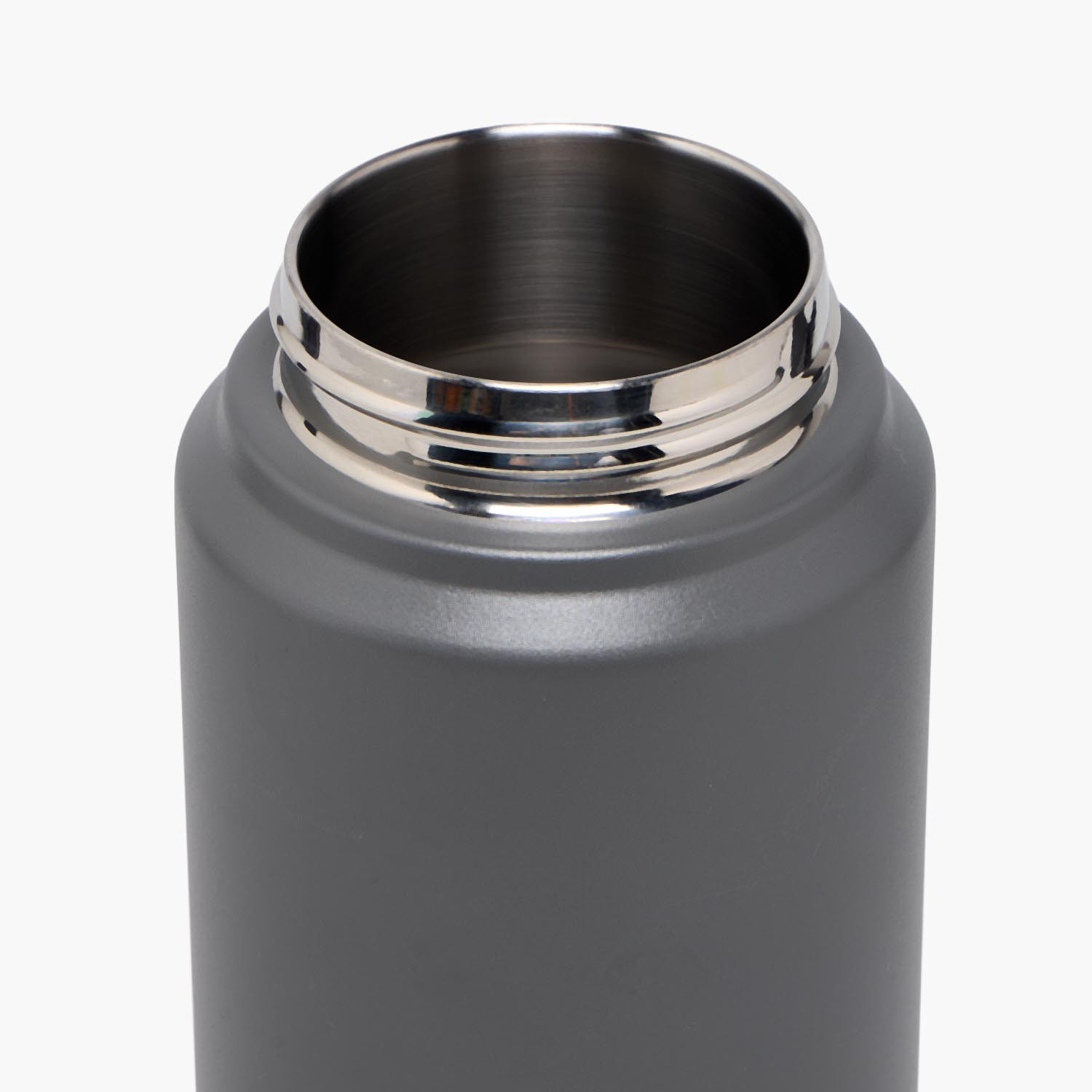 Juniors Solid Stainless Steel Water Bottle with Flip Spout and Handle-school-waterbottles-image-5