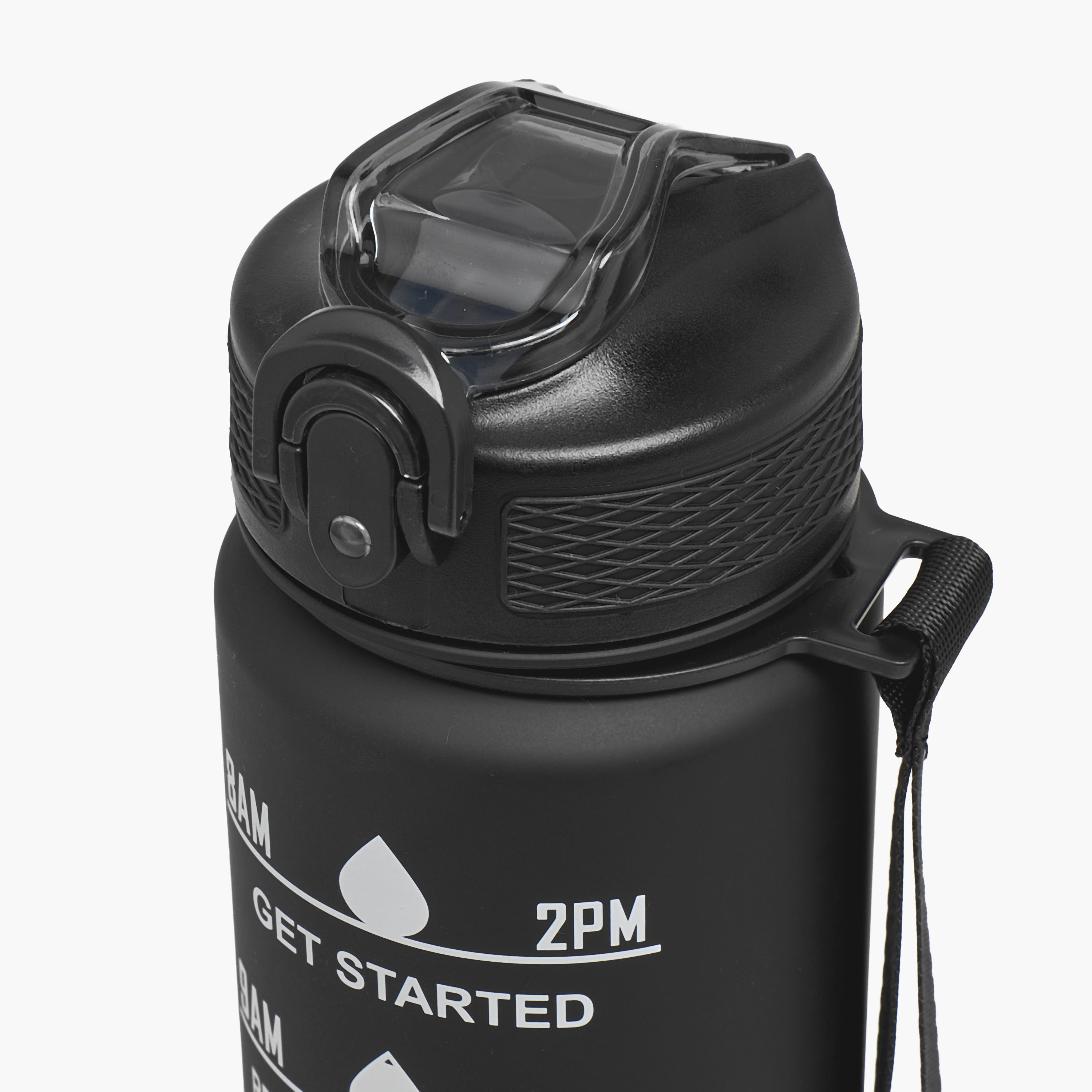 Juniors Time Marker Print Water Bottle with Spout and Push Button Lid - 900 ml-school-waterbottles-image-4