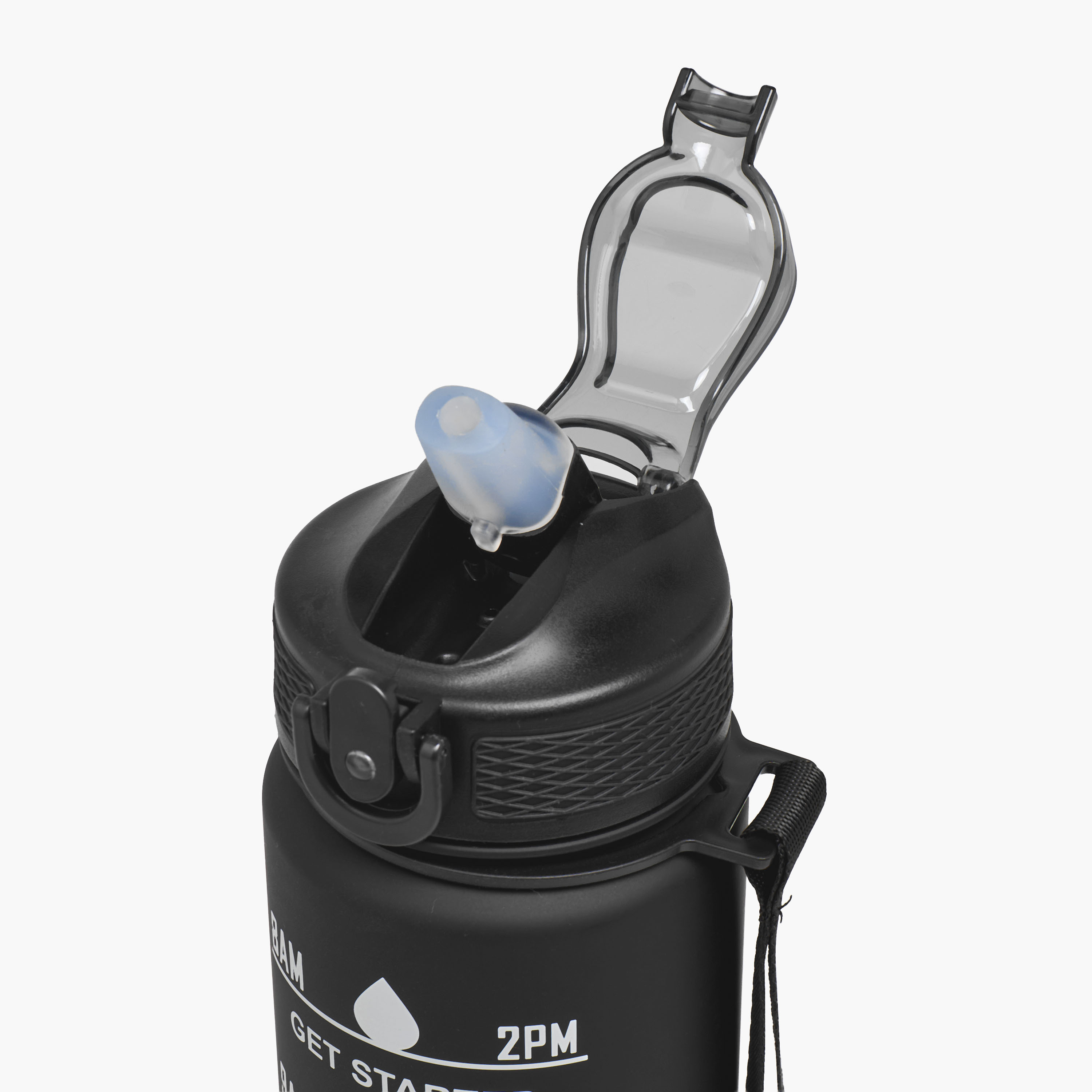 Juniors Time Marker Print Water Bottle with Spout and Push Button Lid - 900 ml-school-waterbottles-image-6