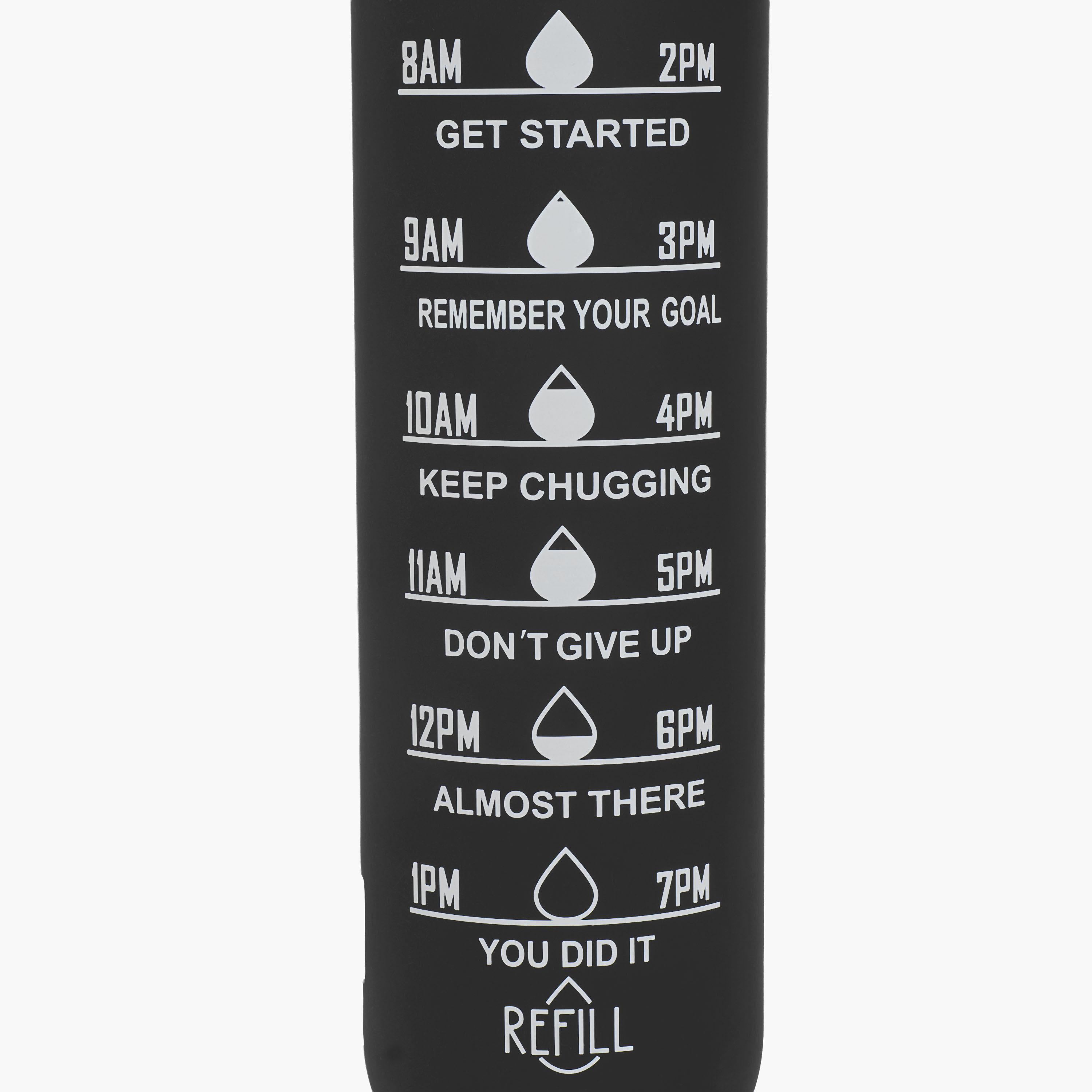 Juniors Time Marker Print Water Bottle with Spout and Push Button Lid - 900 ml-school-waterbottles-image-7