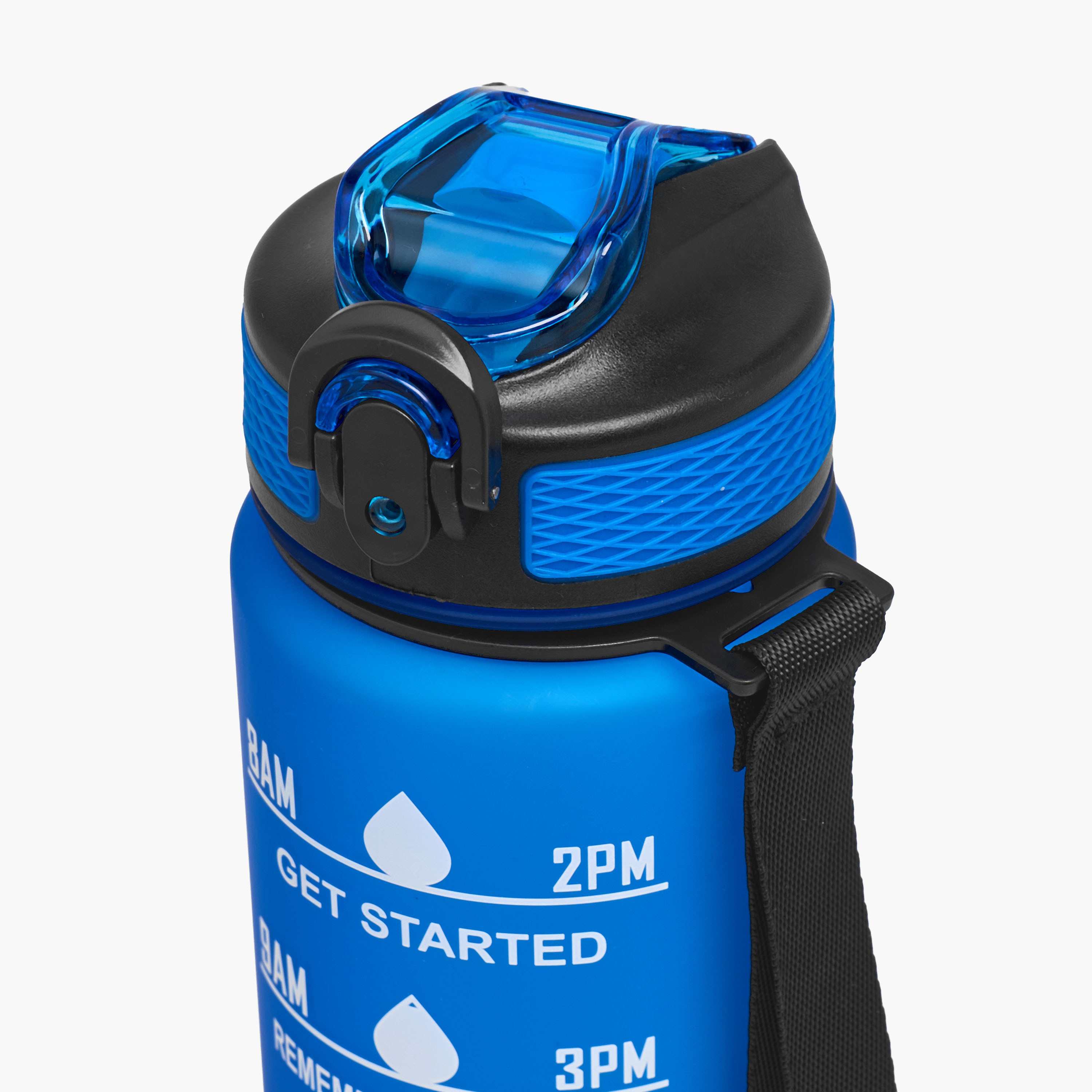 Juniors Time Marker Print Water Bottle with Spout and Push Button Lid - 900 ml-school-waterbottles-image-4