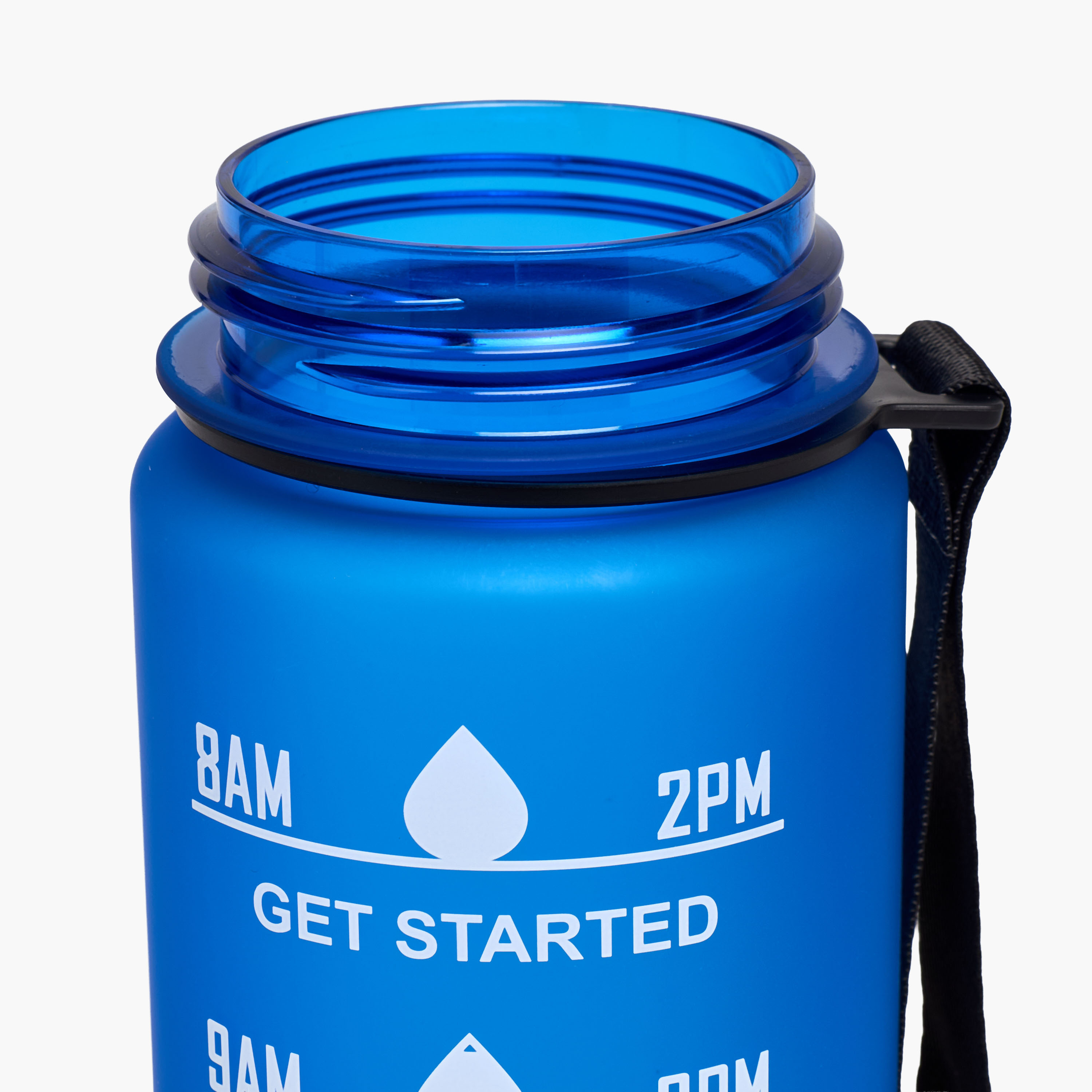 Juniors Time Marker Print Water Bottle with Spout and Push Button Lid - 900 ml-school-waterbottles-image-5