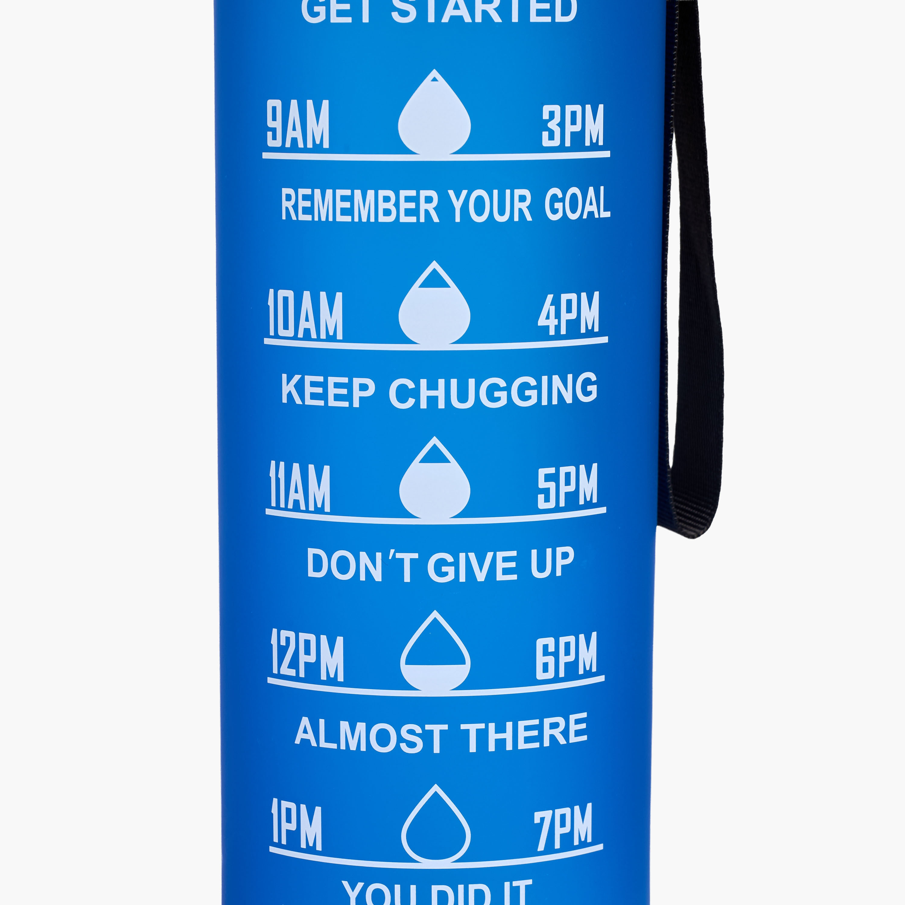 Juniors Time Marker Print Water Bottle with Spout and Push Button Lid - 900 ml-school-waterbottles-image-7