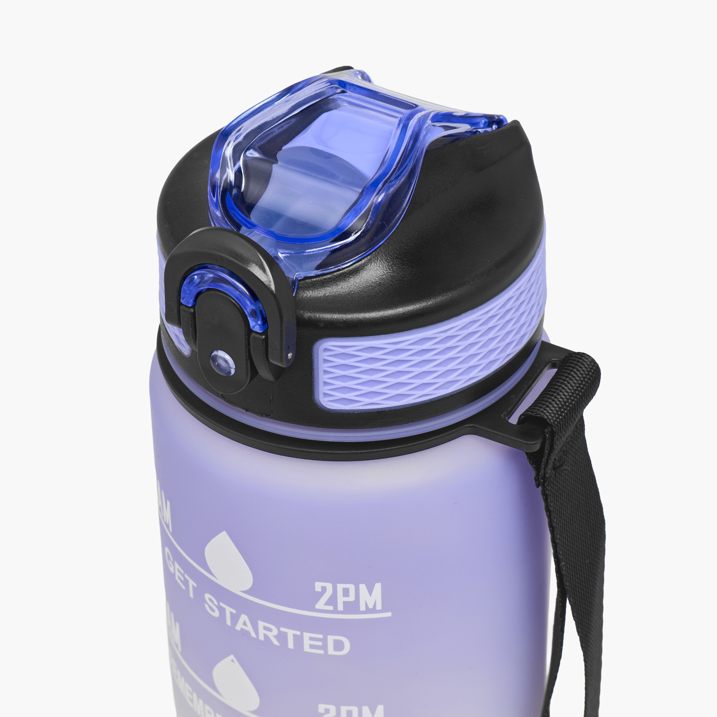 Juniors Time Marker Print Water Bottle with Spout and Push Button Lid - 900 ml-school-waterbottles-image-4