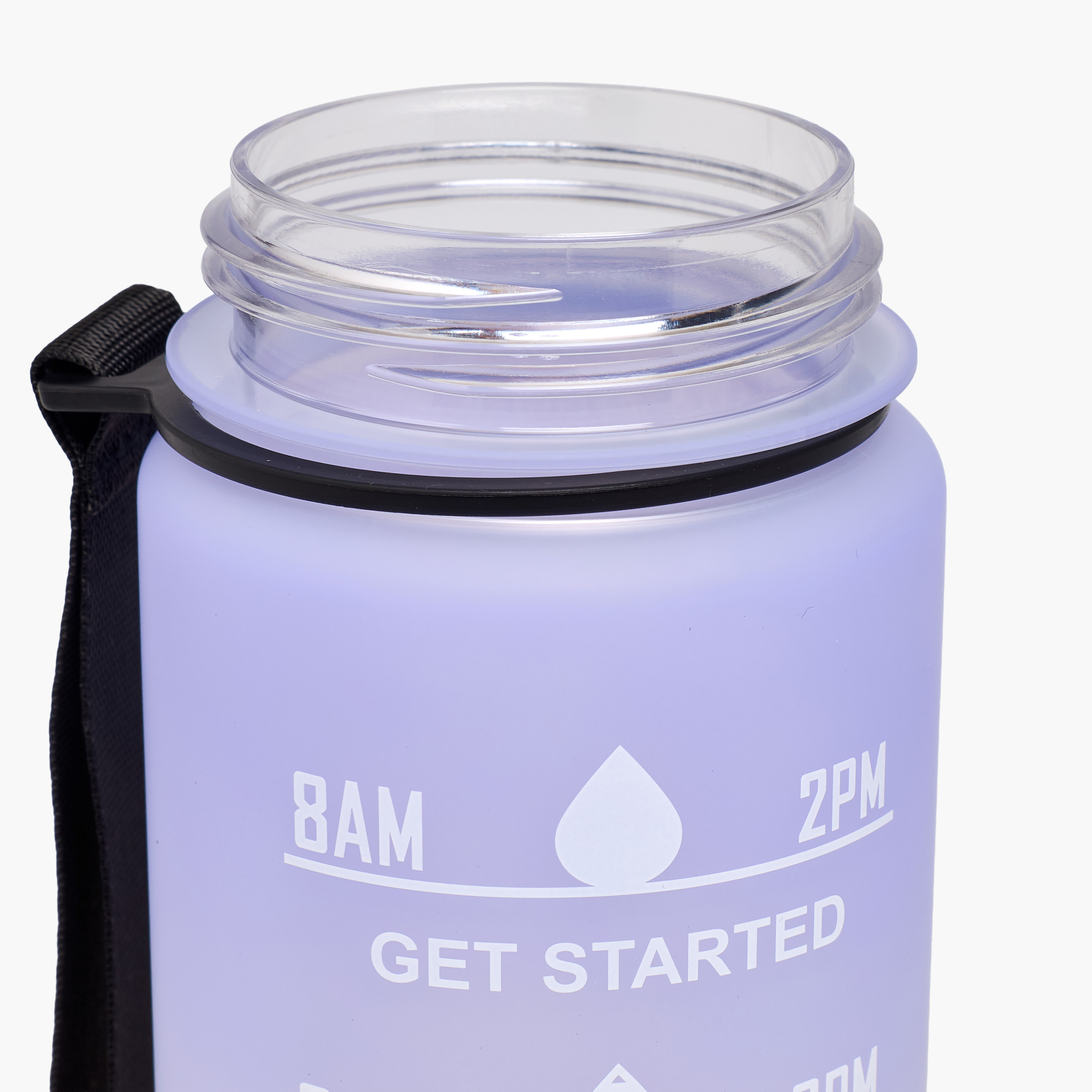 Juniors Time Marker Print Water Bottle with Spout and Push Button Lid - 900 ml-school-waterbottles-image-5
