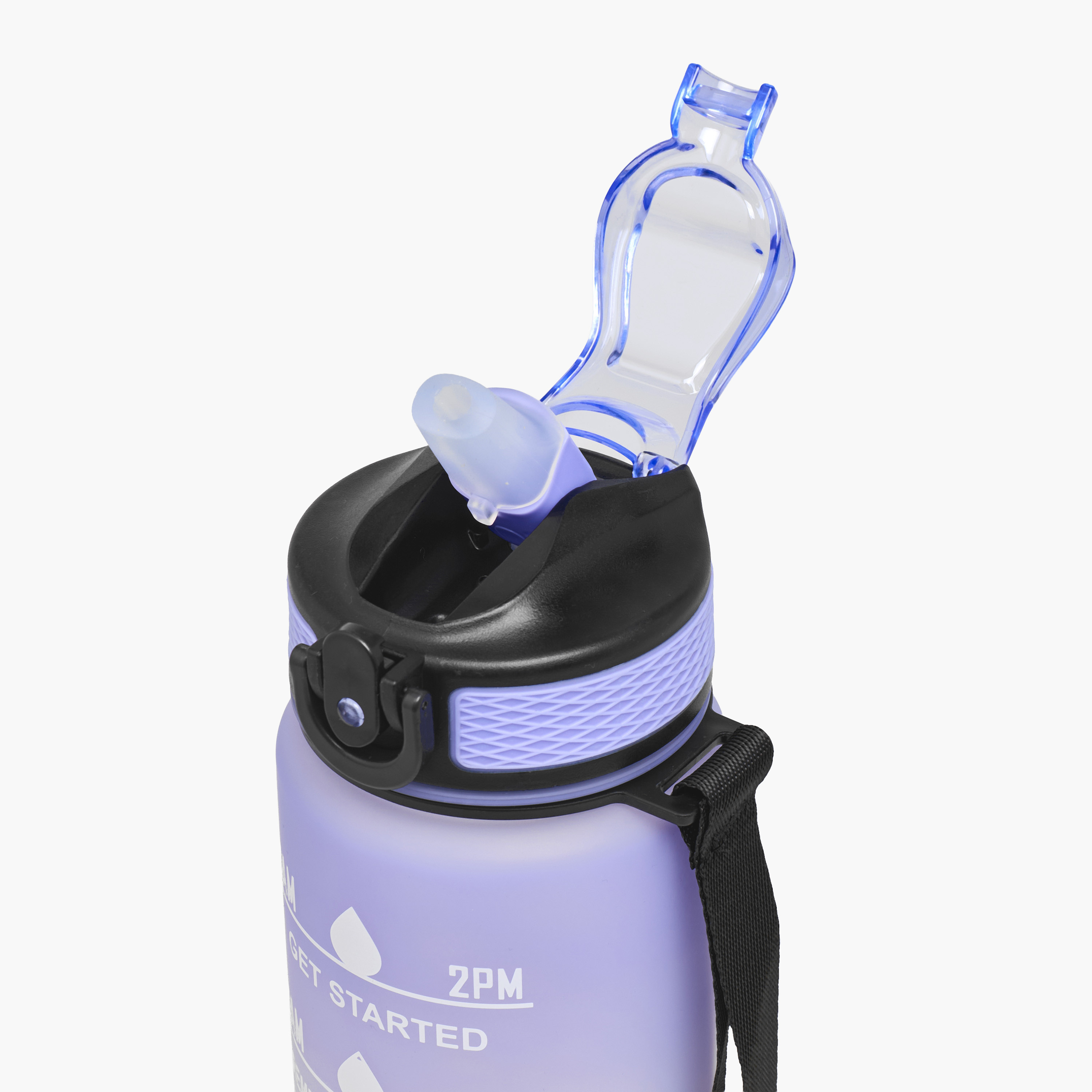 Juniors Time Marker Print Water Bottle with Spout and Push Button Lid - 900 ml-school-waterbottles-image-6