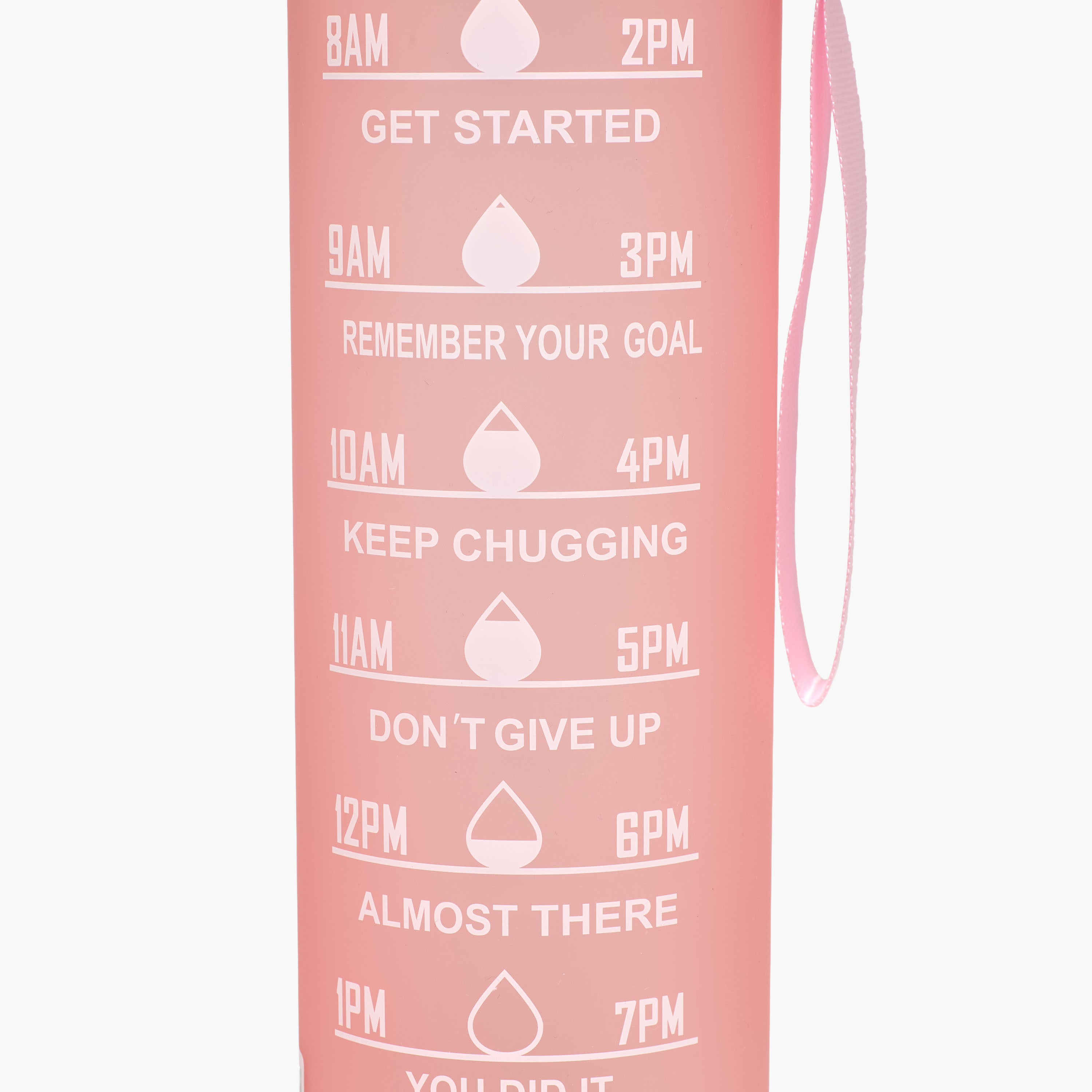 Juniors Time Marker Print Water Bottle with Spout and Push Button Lid - 900 ml-school-waterbottles-image-7