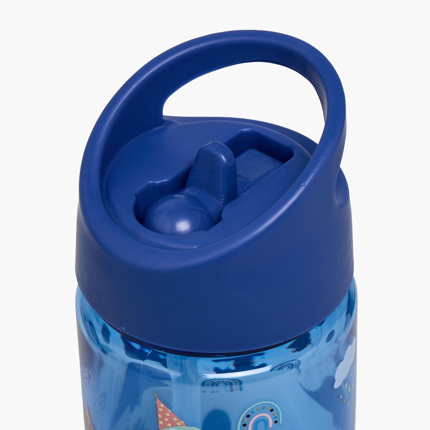 Juniors Dinosaur Print Water Bottle with Flip Spout and Handle-school-waterbottles-image-4
