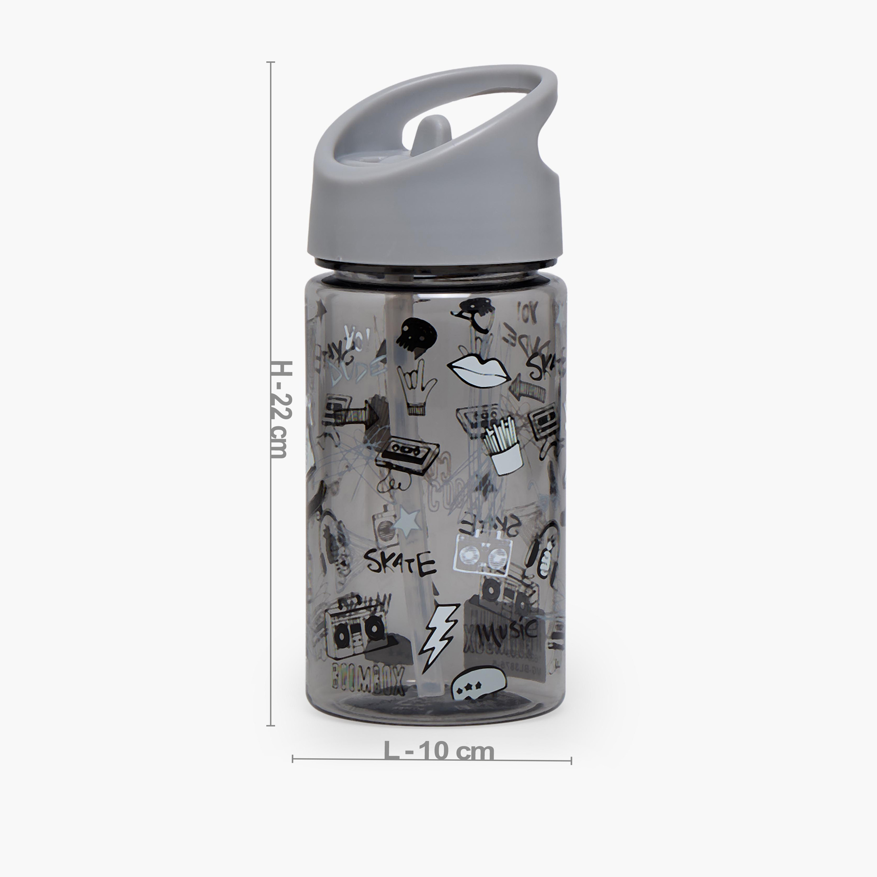 قارورة مياه بقشة ومقبض وطبعات من جونيورز-school-waterbottles-image-4
