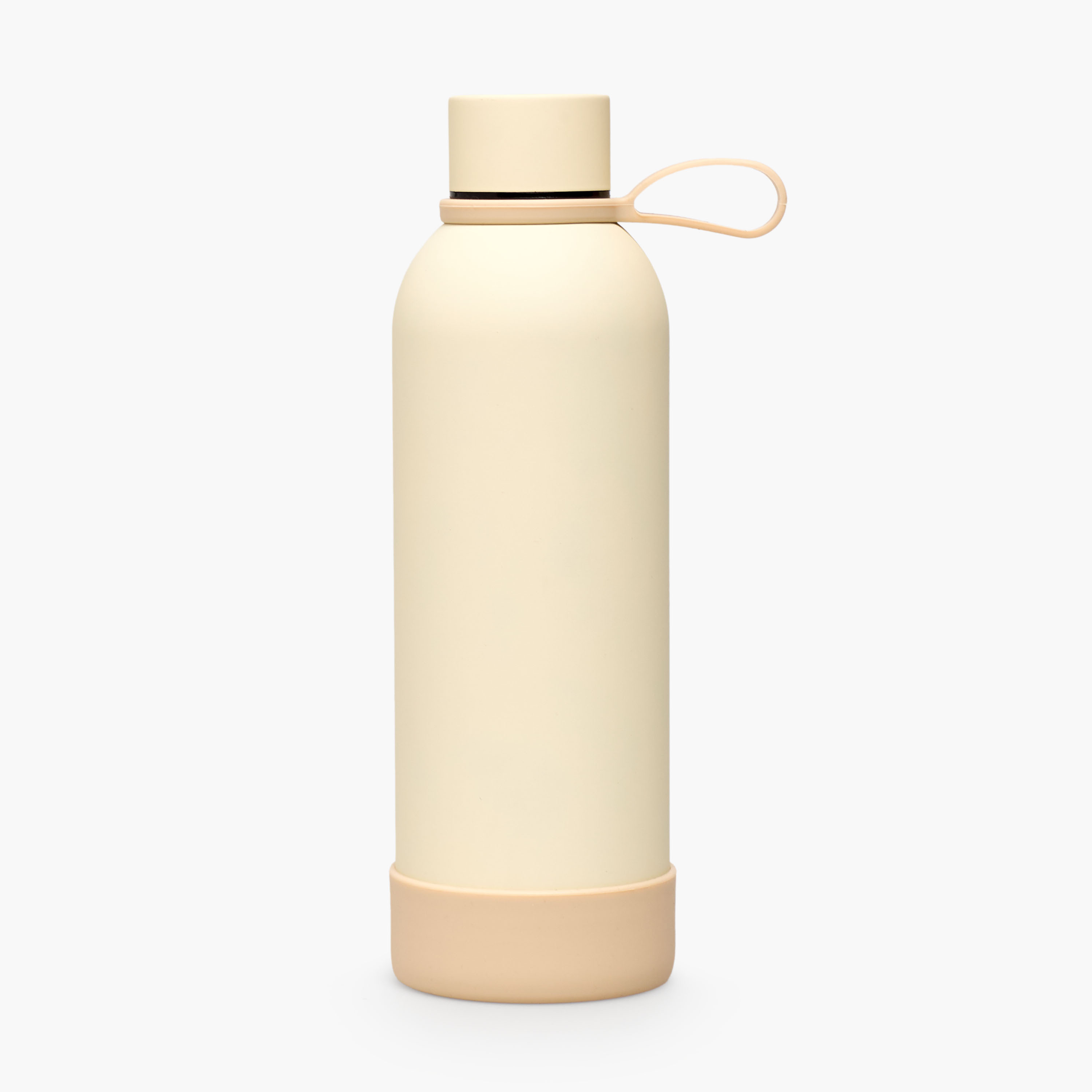 قارورة مياه ستانليس ستيل سادة بحلقة للحمل من جونيورز-school-waterbottles-image-1