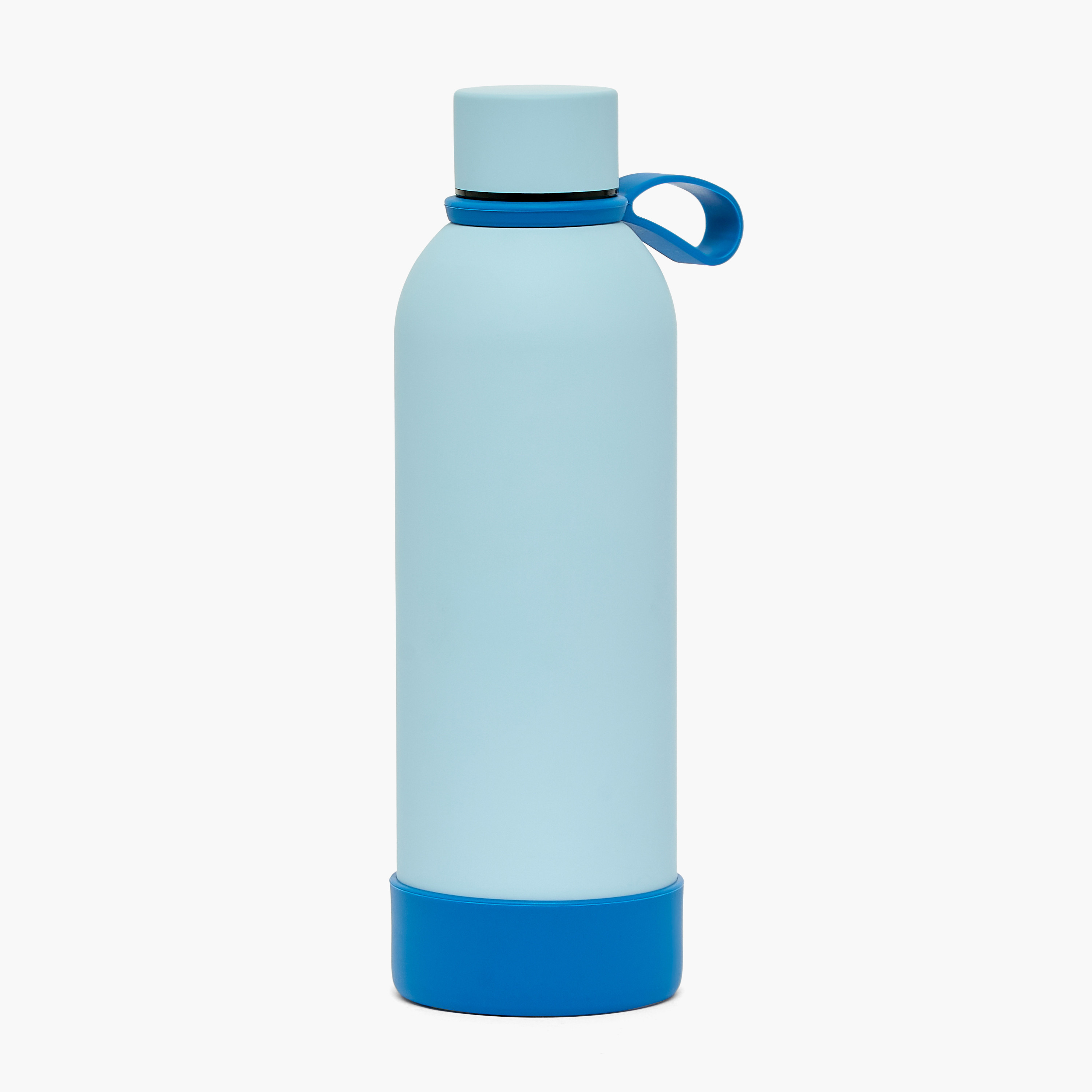 قارورة مياه ستانليس ستيل سادة بحلقة للحمل من جونيورز-school-waterbottles-image-1
