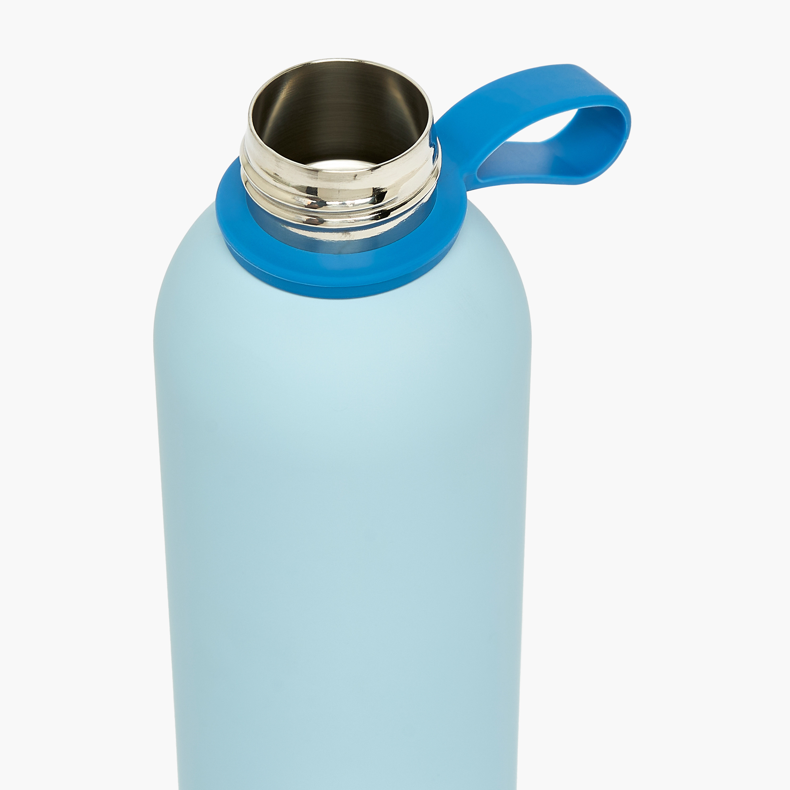 قارورة مياه ستانليس ستيل سادة بحلقة للحمل من جونيورز-school-waterbottles-image-5