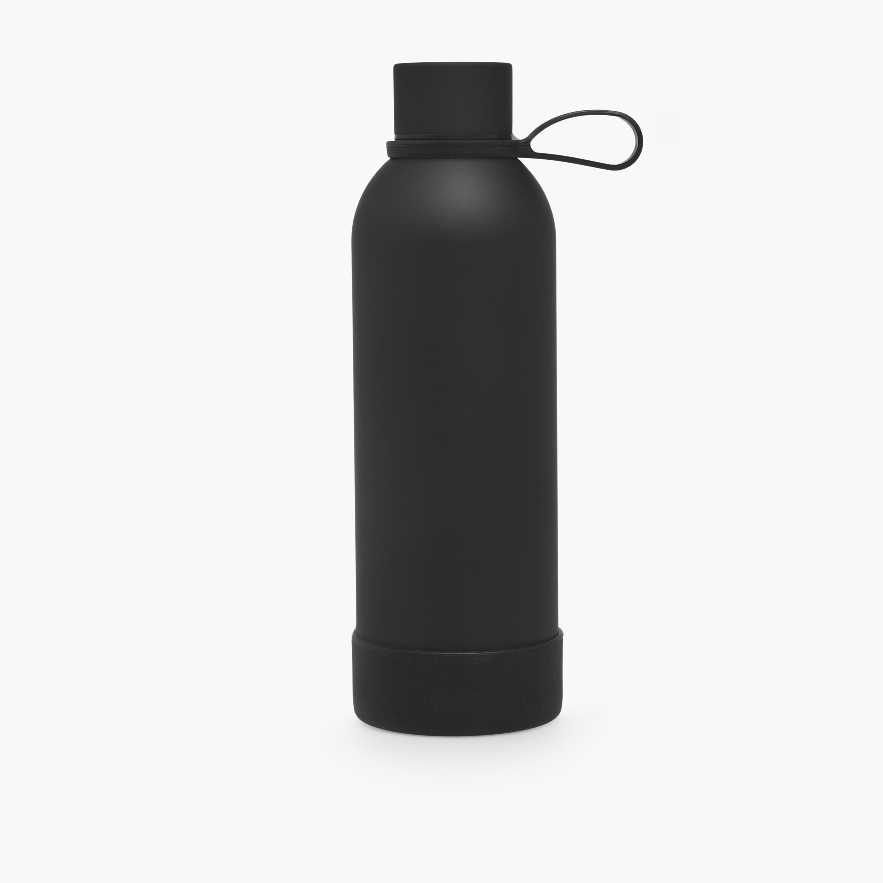 Juniors Solid Stainless Steel Water Bottle with Carry Loop-school-waterbottles-image-1