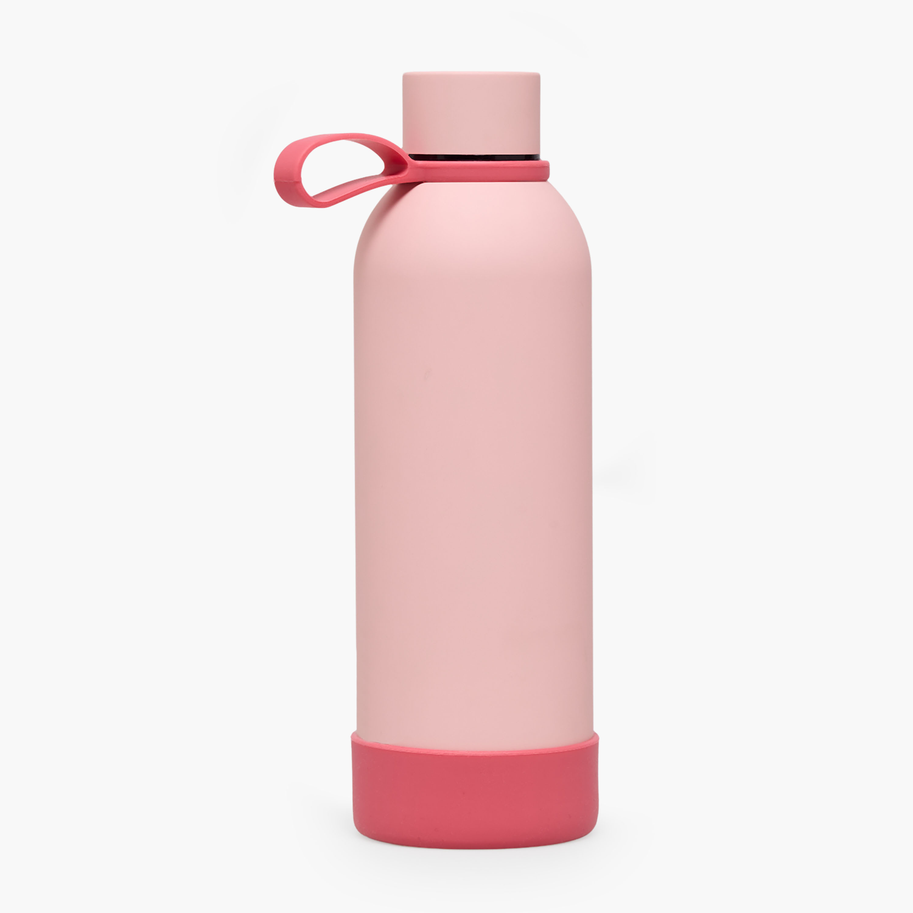 قارورة مياه ستانليس ستيل سادة بحلقة للحمل من جونيورز-school-waterbottles-image-1