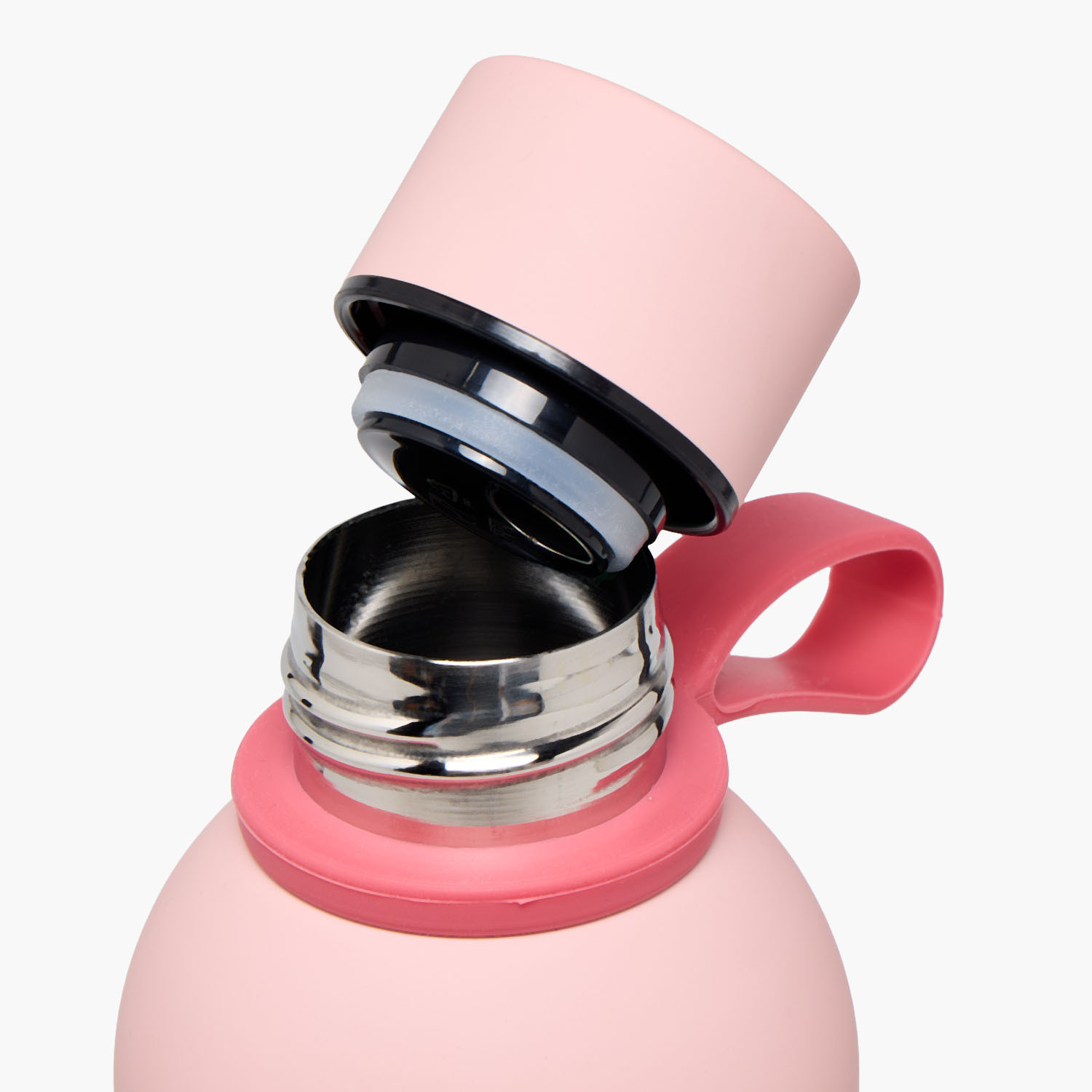 قارورة مياه ستانليس ستيل سادة بحلقة للحمل من جونيورز-school-waterbottles-image-6