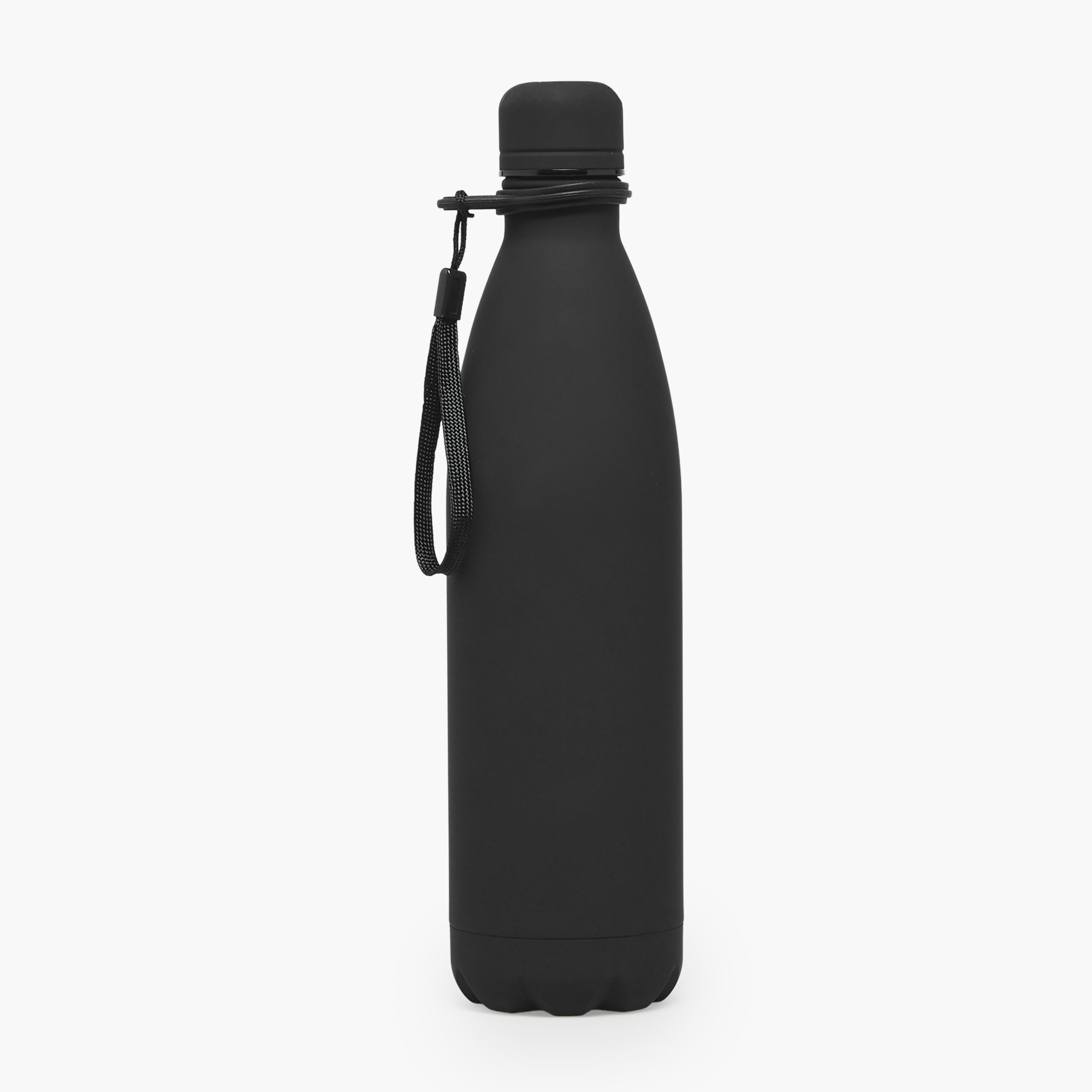 قارورة مياه ستانليس ستيل سادة بفوهة واسعة وحزام معصم من جونيورز-school-waterbottles-image-3
