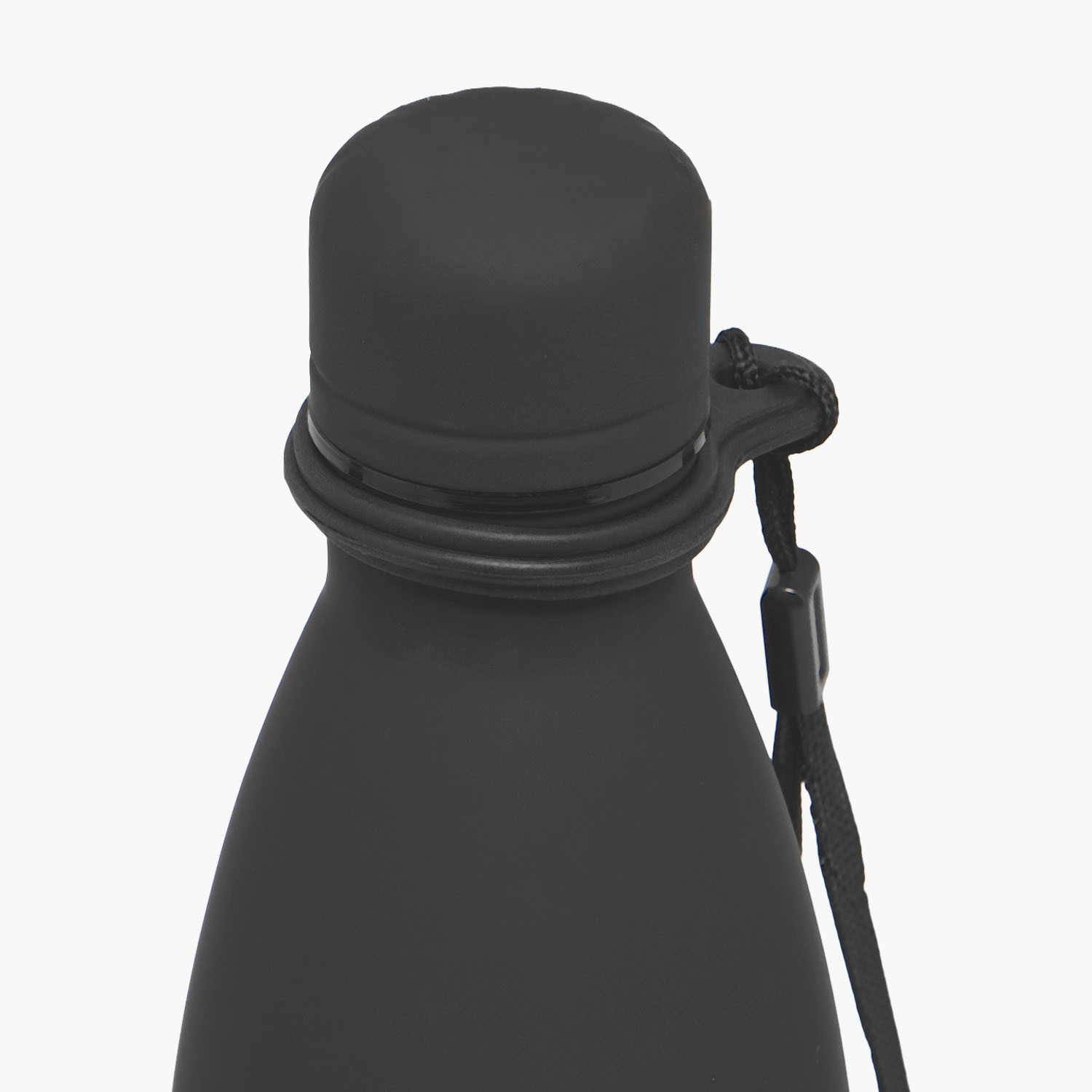 قارورة مياه ستانليس ستيل سادة بفوهة واسعة وحزام معصم من جونيورز-school-waterbottles-image-4