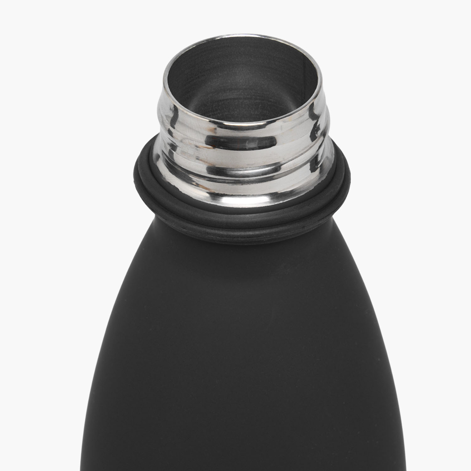 قارورة مياه ستانليس ستيل سادة بفوهة واسعة وحزام معصم من جونيورز-school-waterbottles-image-5