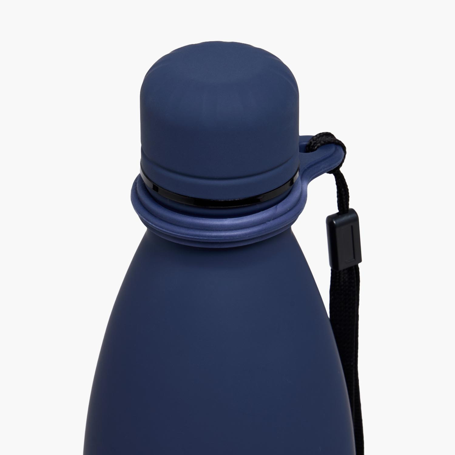 قارورة مياه ستانليس ستيل سادة بفوهة واسعة وحزام معصم من جونيورز-school-waterbottles-image-4