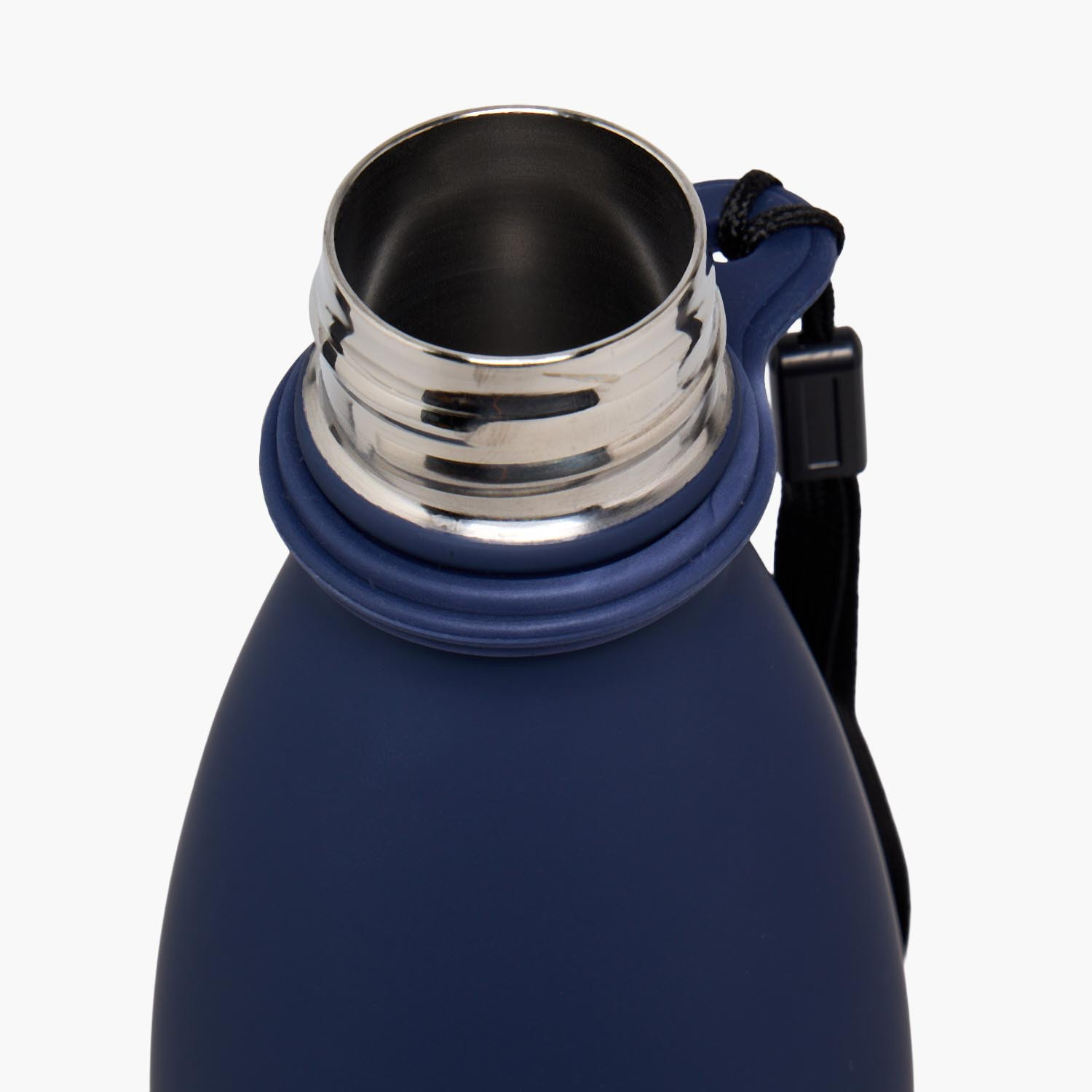 قارورة مياه ستانليس ستيل سادة بفوهة واسعة وحزام معصم من جونيورز-school-waterbottles-image-5