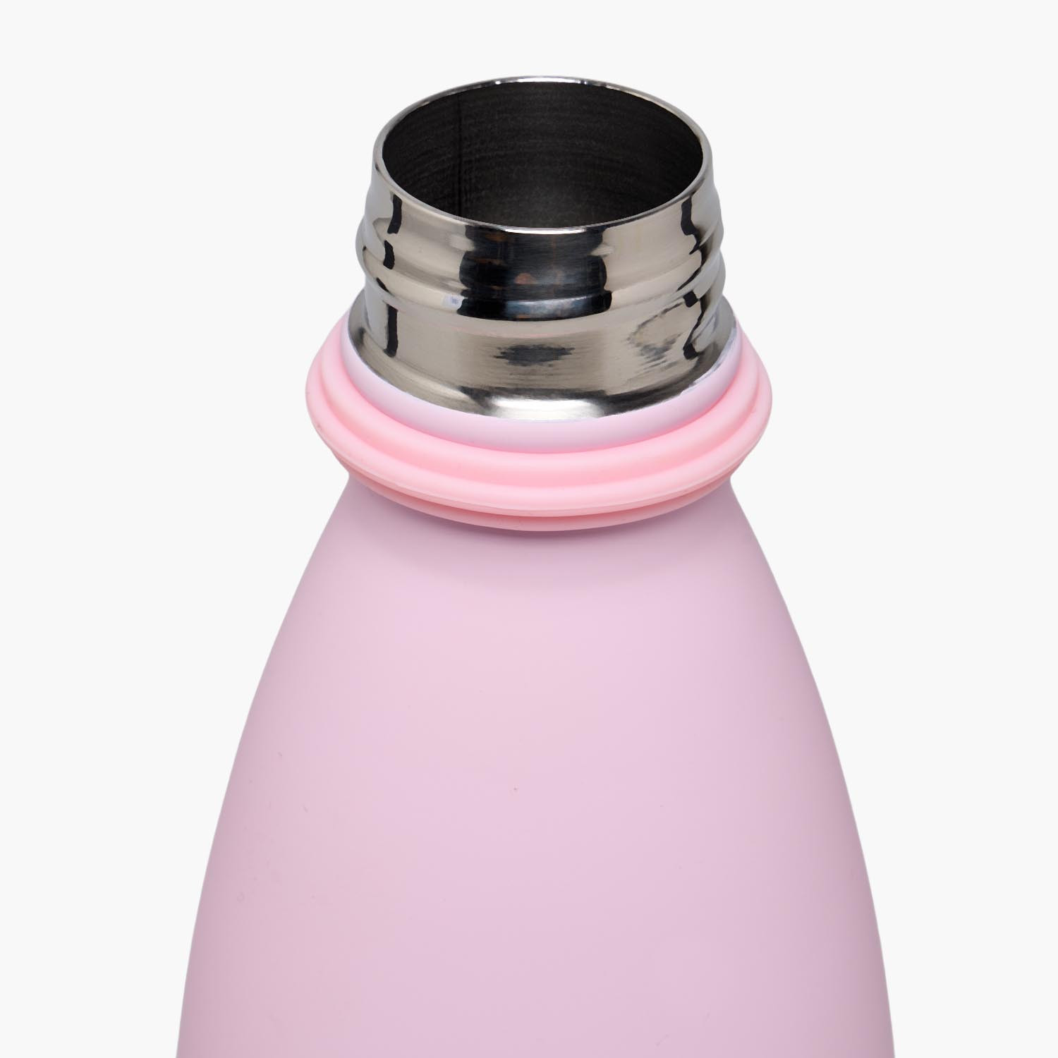 قارورة مياه ستانليس ستيل سادة بفوهة واسعة وحزام معصم من جونيورز-school-waterbottles-image-5