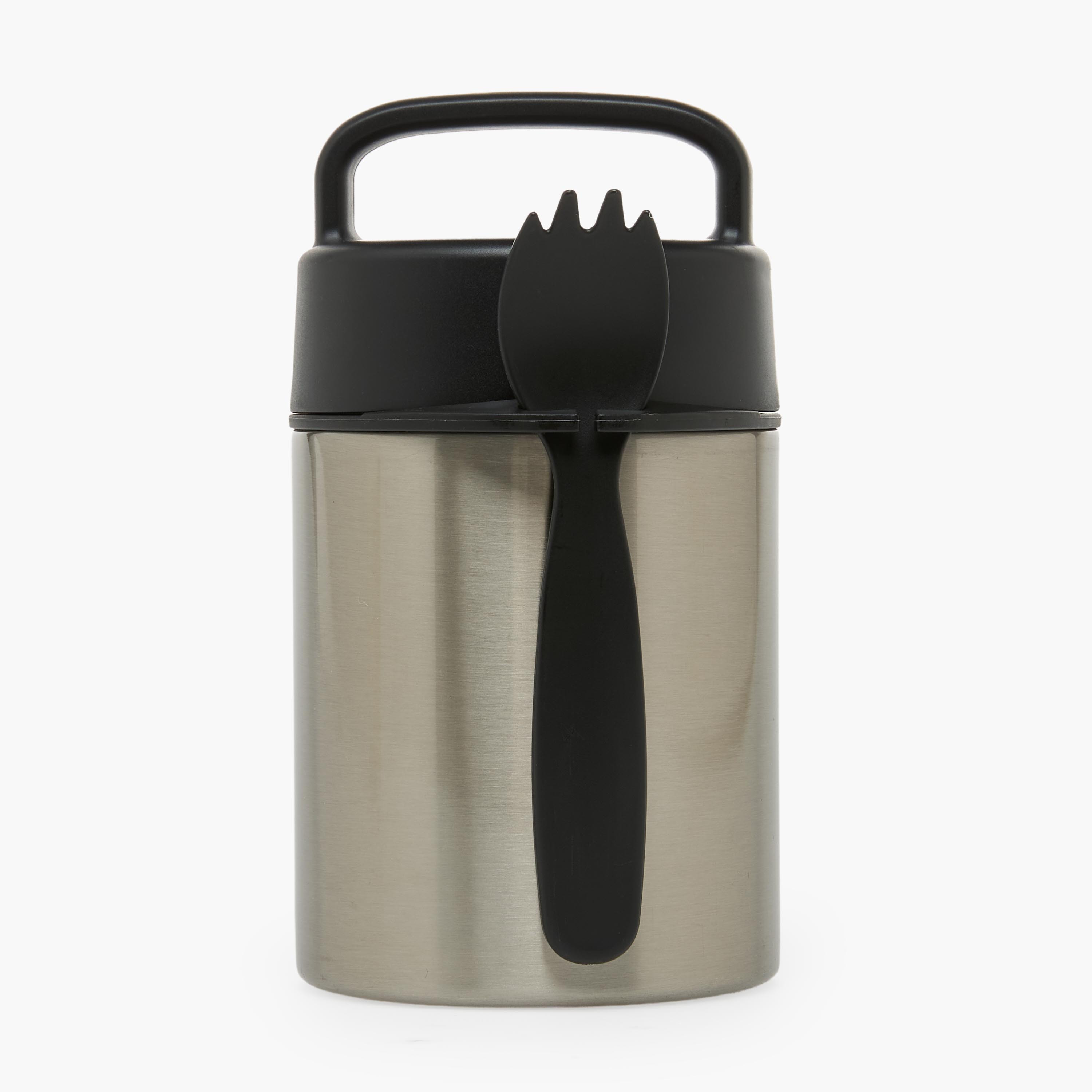 صندوق غداء سادة مع شوكة للبنات من جونيورز-school-lunchessentials-lunchboxes-image-1