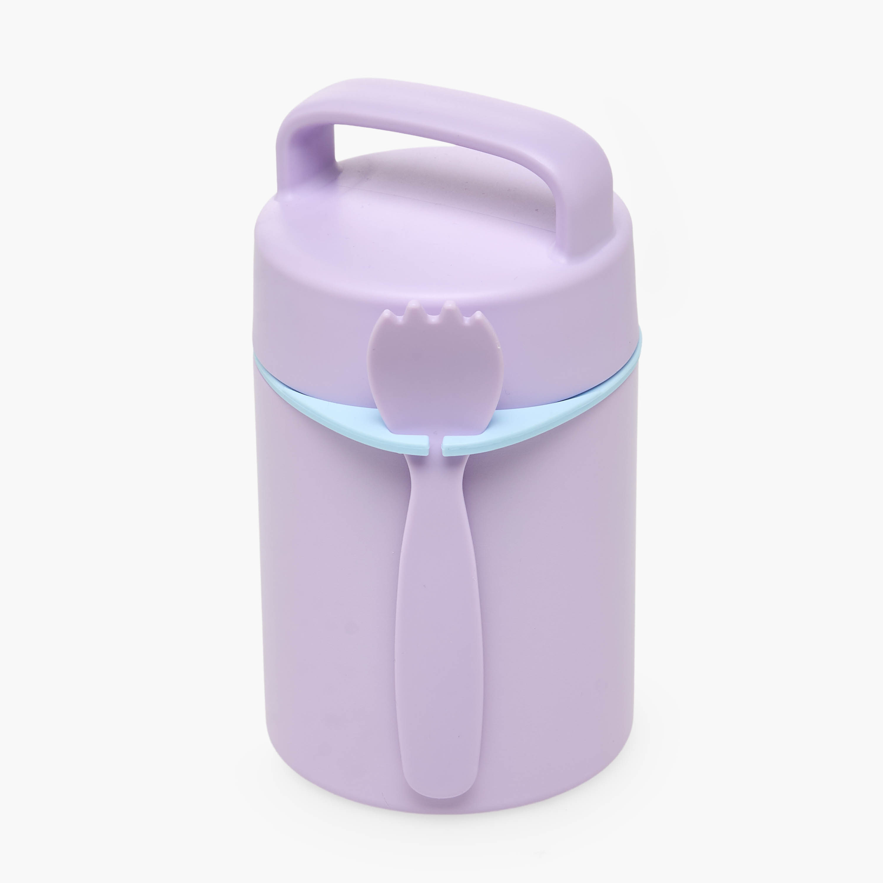 صندوق غداء سادة مع شوكة للأولاد من جونيورز-school-lunchessentials-lunchboxes-image-2