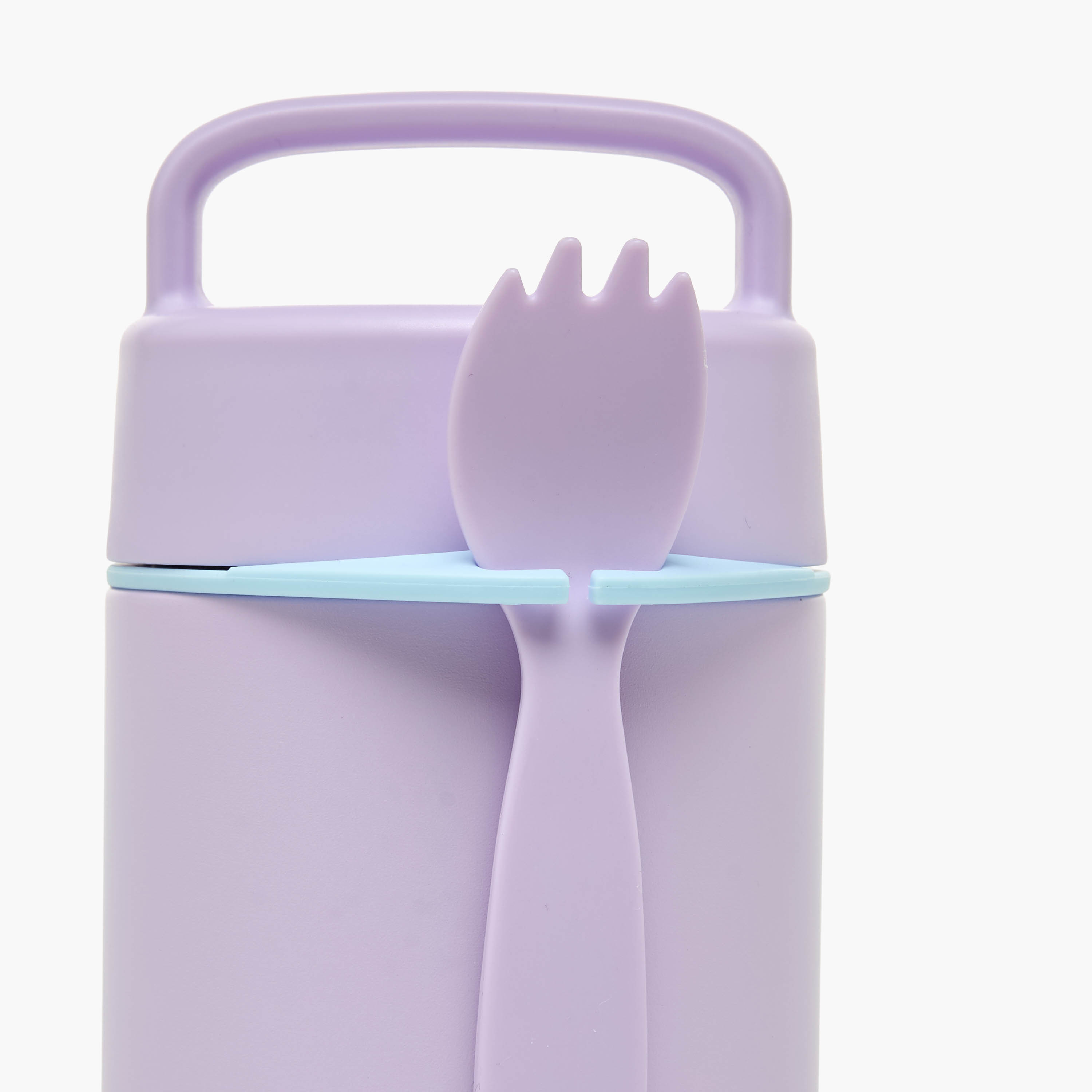 صندوق غداء سادة مع شوكة للأولاد من جونيورز-school-lunchessentials-lunchboxes-image-4
