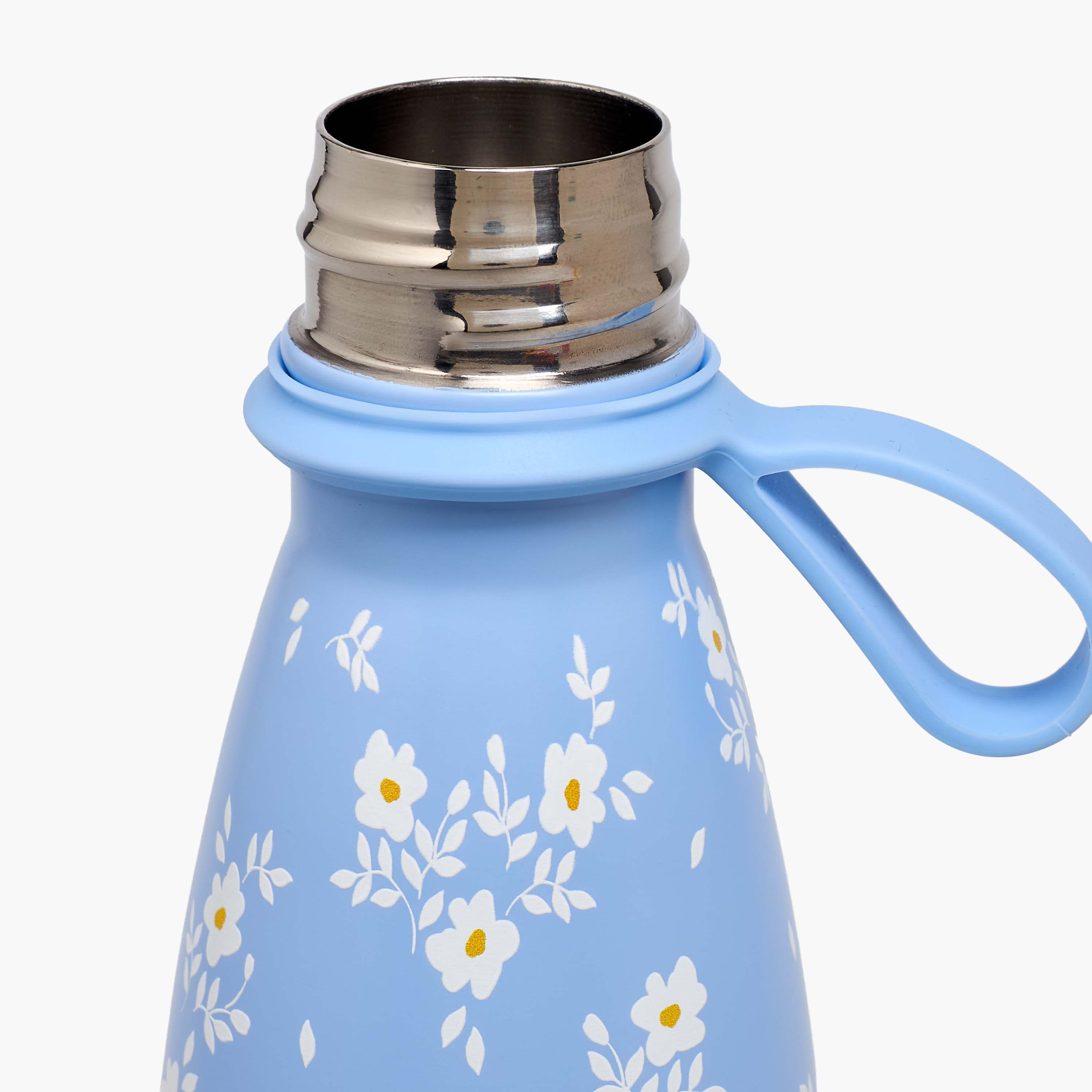 قارورة مياه ستانليس ستيل بجدار مزدوج وتصميم مانع للتسرب وطبعات زهرية من جونيورز-school-waterbottles-image-7