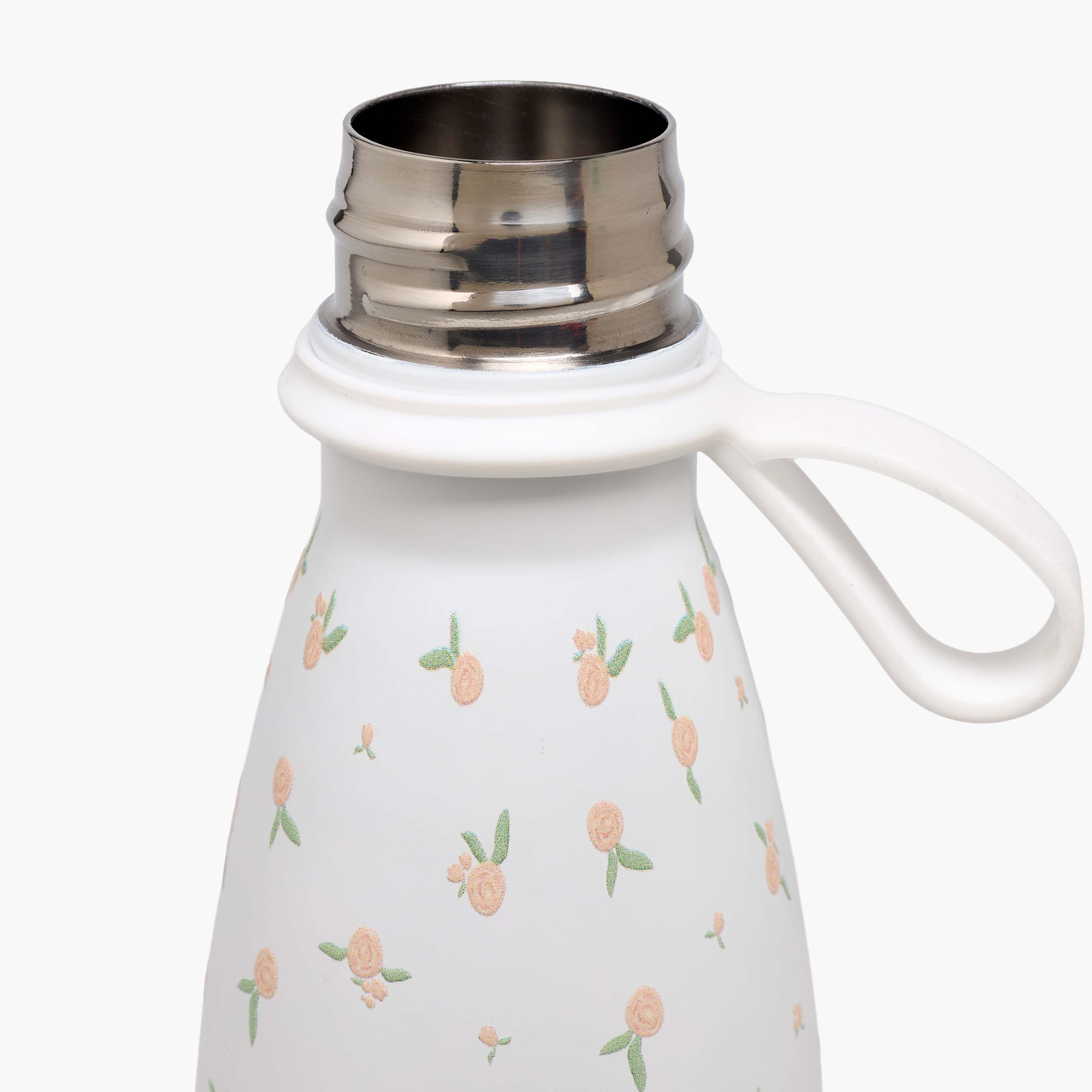 قارورة مياه ستانليس ستيل بجدار مزدوج وتصميم مانع للتسرب وطبعات زهرية من جونيورز-school-waterbottles-image-7