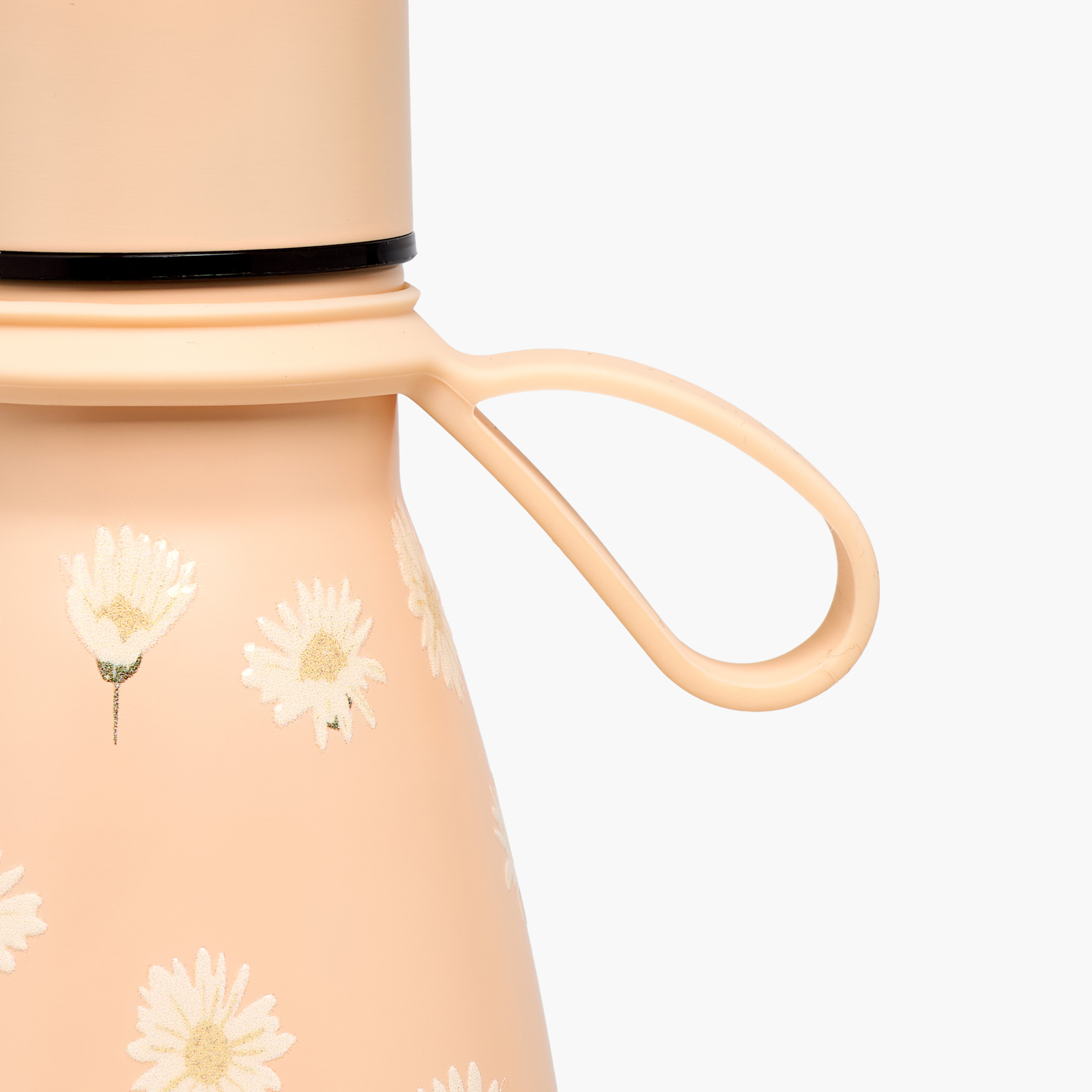Juniors Floral Print Stainless Steel Water Bottle with Double Wall and Leakproof Design-school-waterbottles-image-5