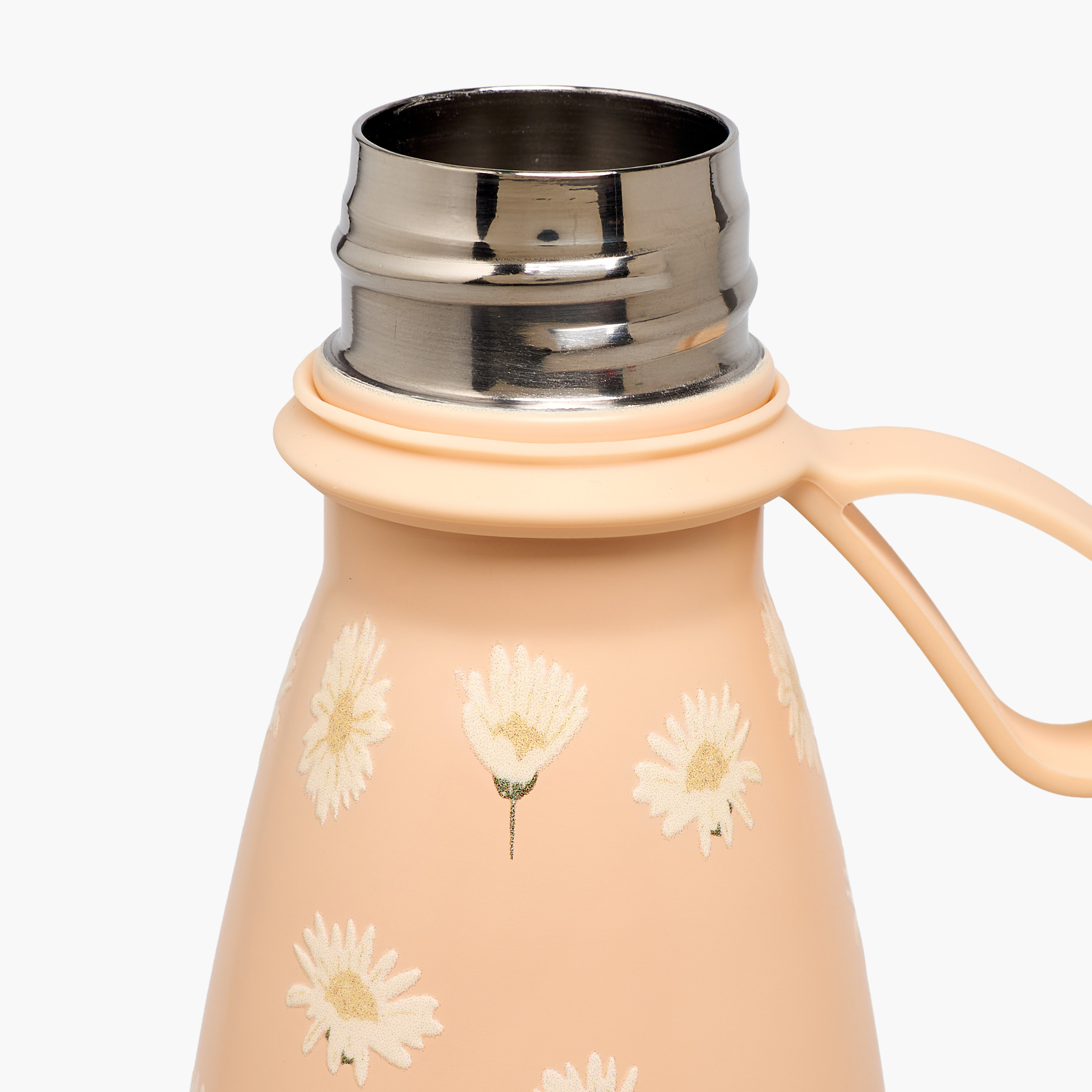 Juniors Floral Print Stainless Steel Water Bottle with Double Wall and Leakproof Design-school-waterbottles-image-7