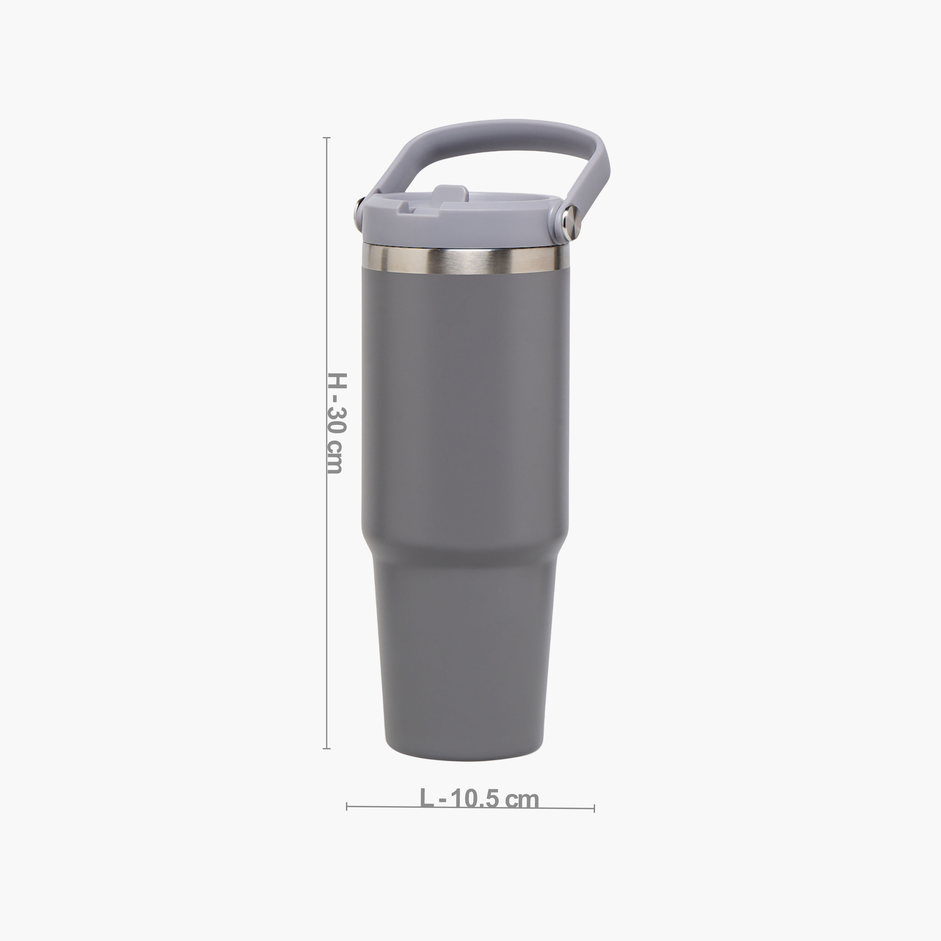 Juniors Solid Stainless Steel Tumbler with Straw-school-waterbottles-image-4